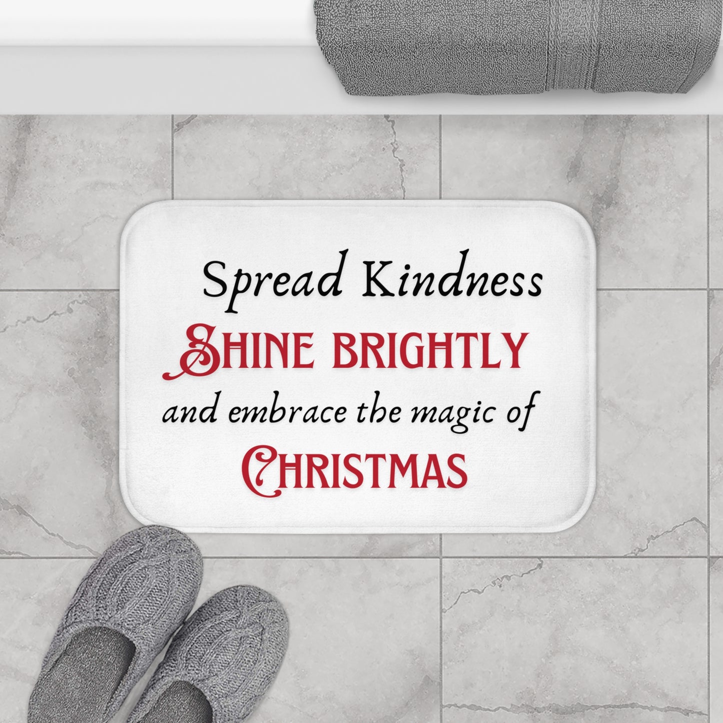 Bath mat - Spread Kindness, Shine Brightly