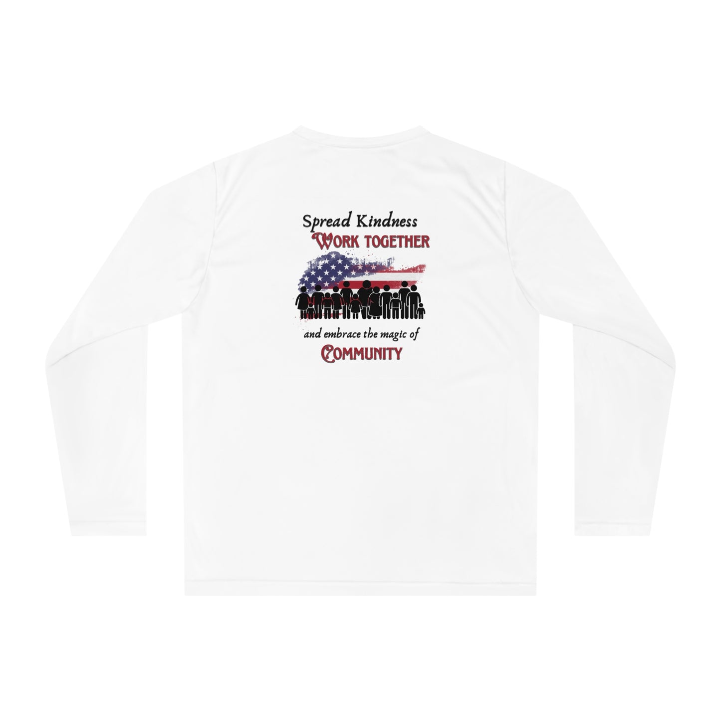 Unisex Performance Long Sleeve Shirt - Magic of Community
