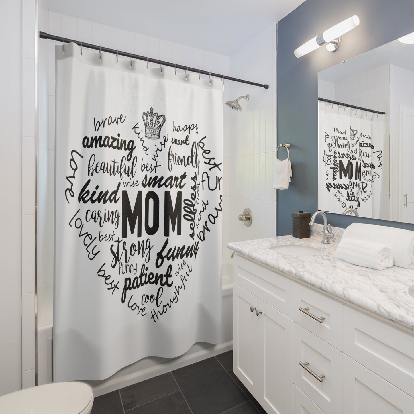 Shower Curtain - Mom Appreciation