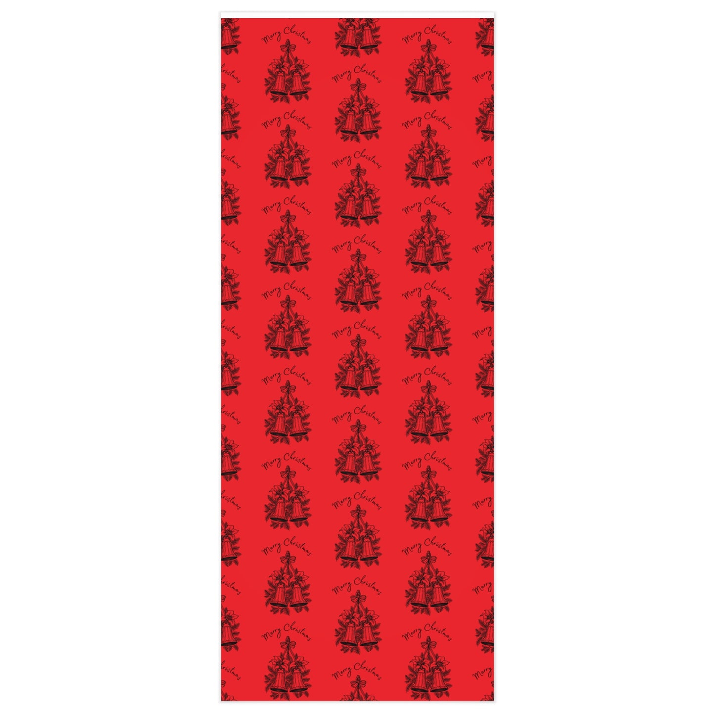 Wrapping Paper - Merry Christmas Bells