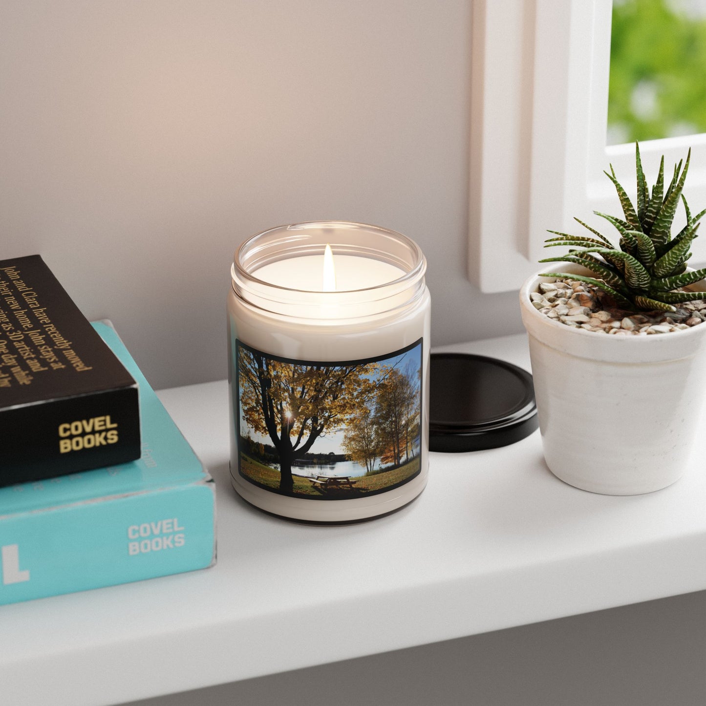 Scented Soy Candle, Fall Colors by the River