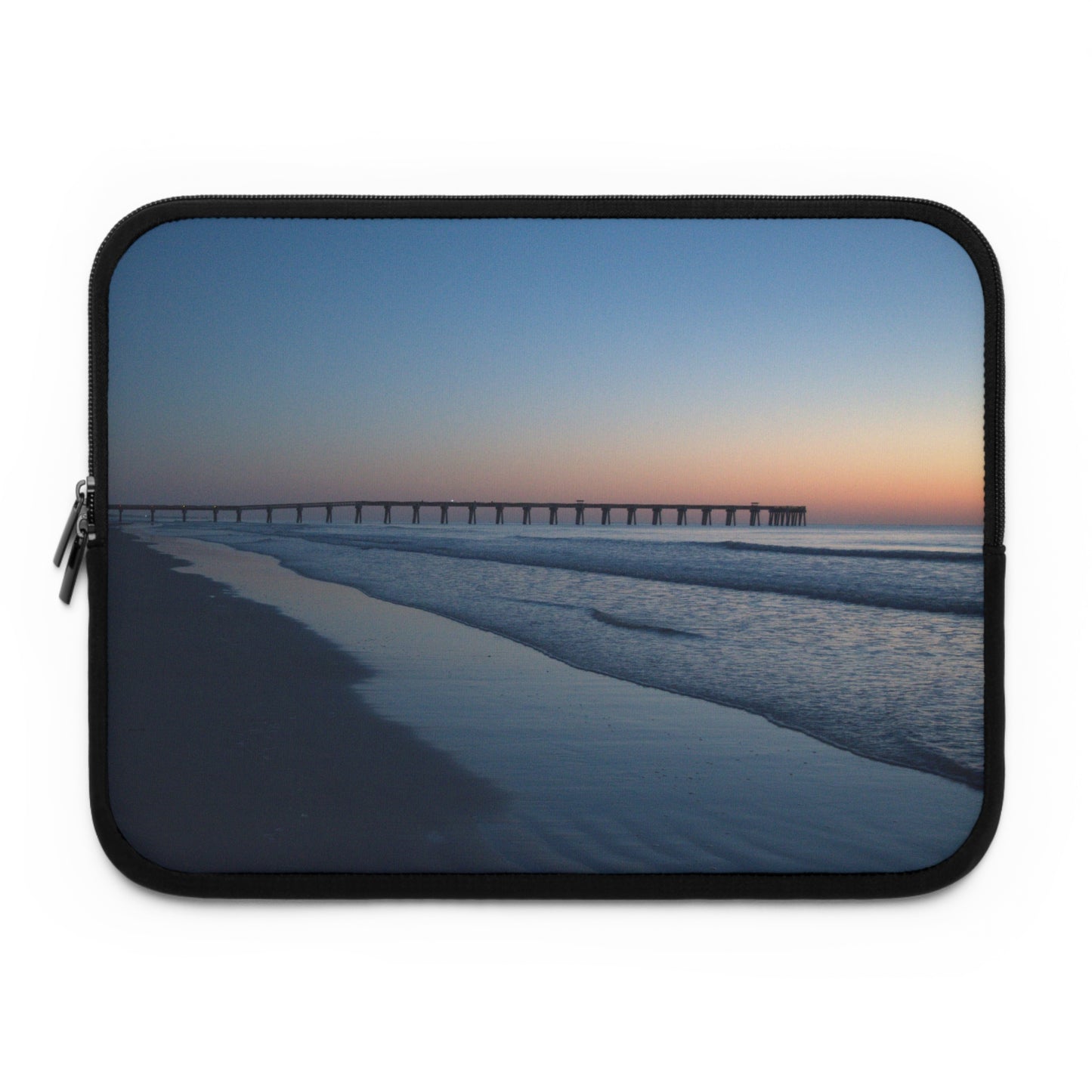 Laptop Sleeve - Blue hour at the pier