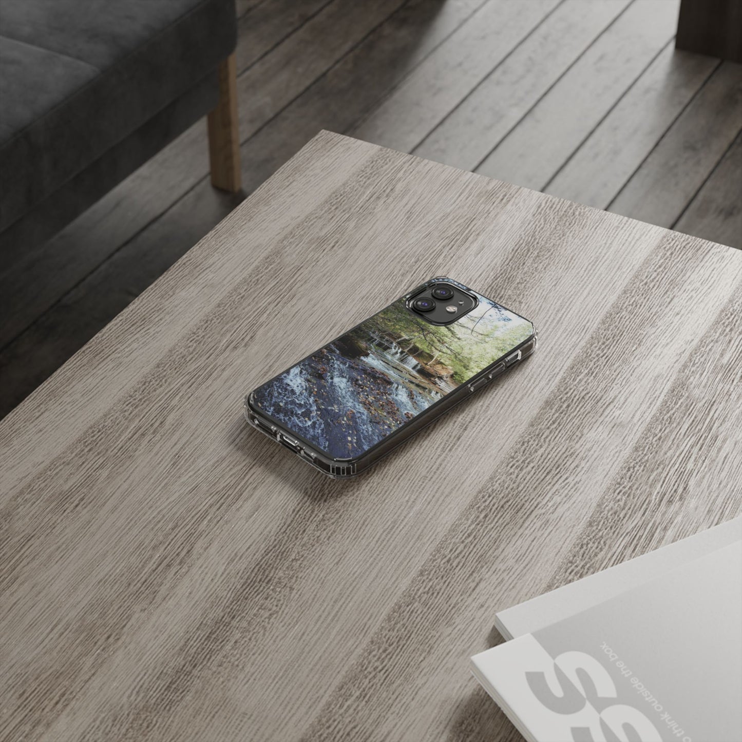 Clear Cases - Waterfall - iPhone 16 series, iPhone 15 series, iPhone 14 series, iPhone 13 series, IPhone 12 series