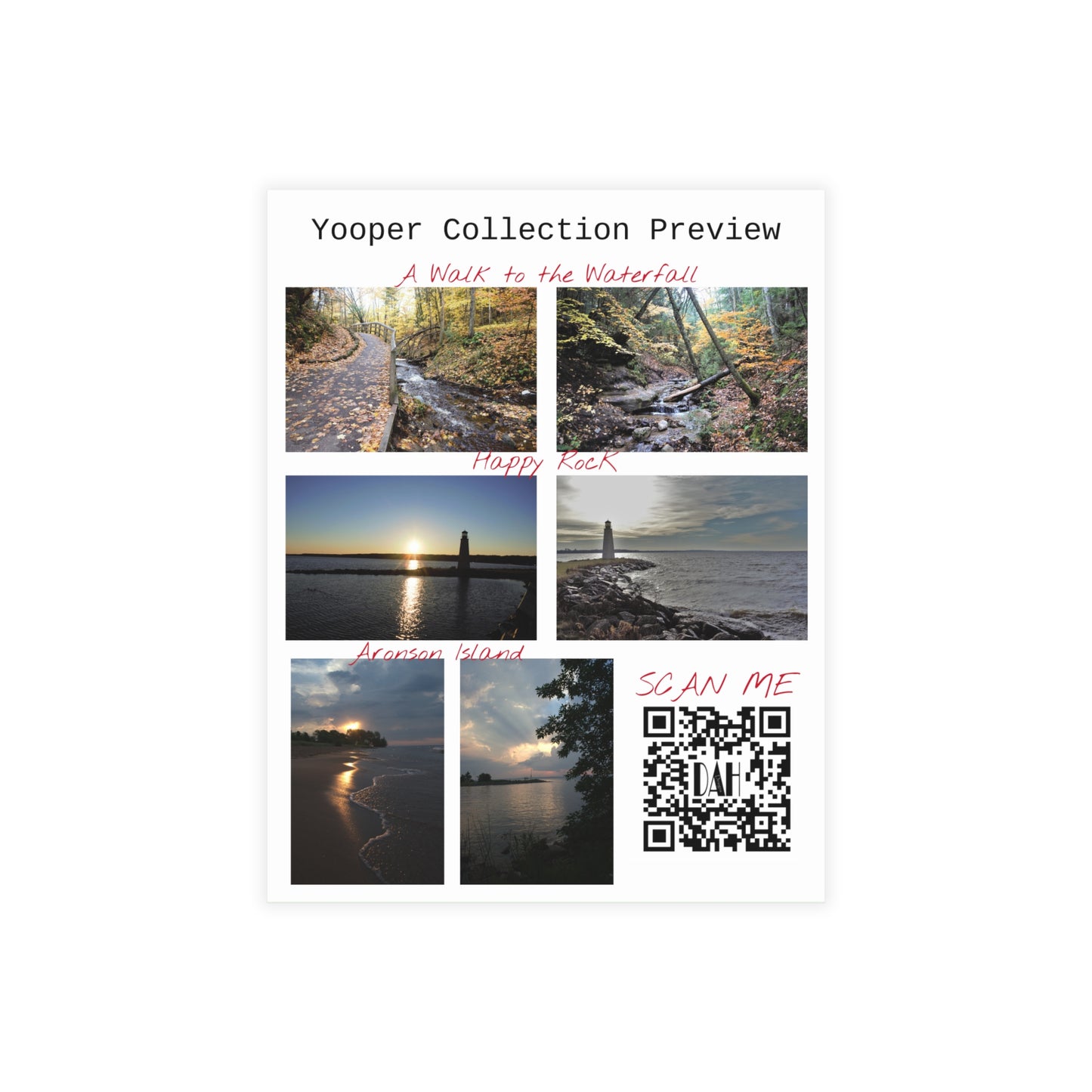 Postcard Bundles DAH Merch MOM Prom Event 2025