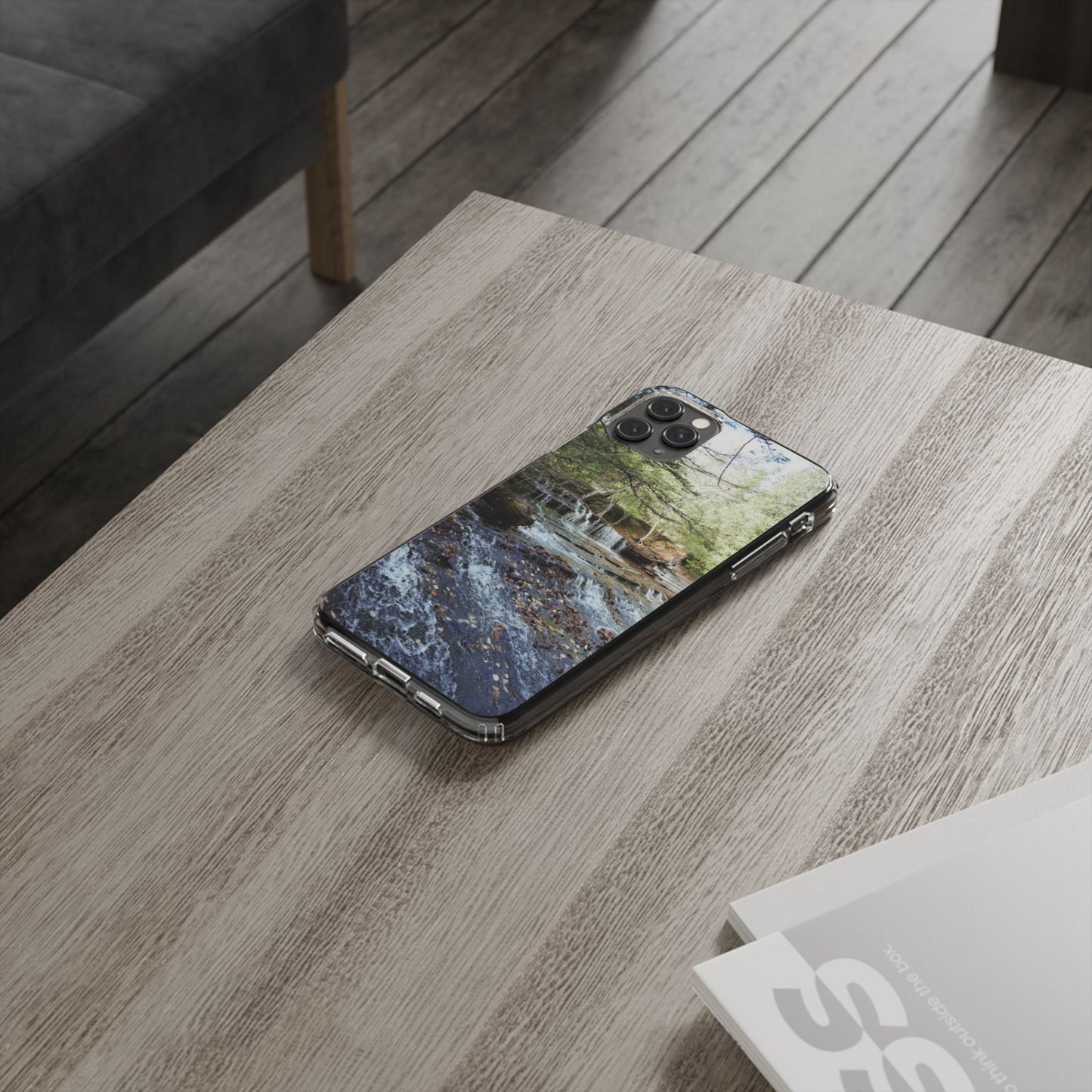 Clear Cases - Waterfall - iPhone 16 series, iPhone 15 series, iPhone 14 series, iPhone 13 series, IPhone 12 series
