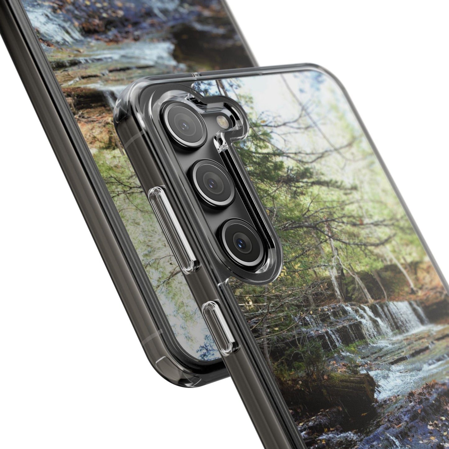 Clear Cases - Samsung Galaxy Series, Plus and Untra, S24, S23, S22, S21 - Waterfall