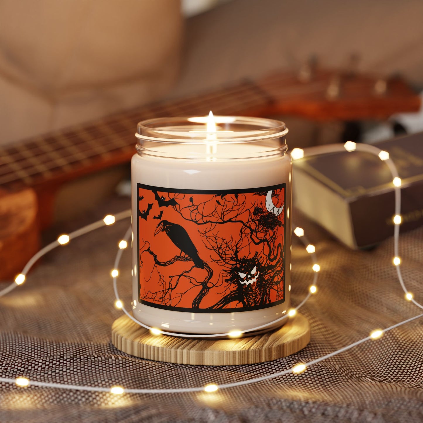 Scented Soy Candle, Scary Halloween