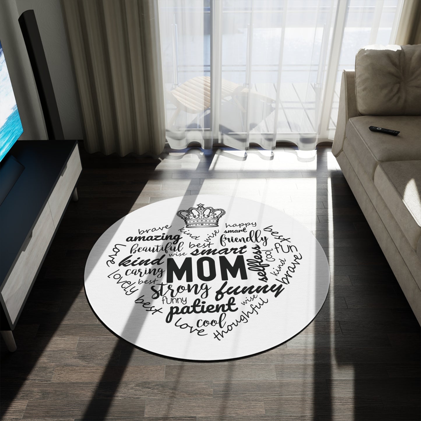 Round Rug - MOM Appreciation