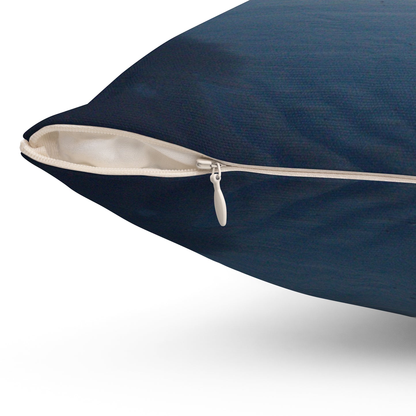 Spun Polyester Square Pillow -Blue hour at the pier