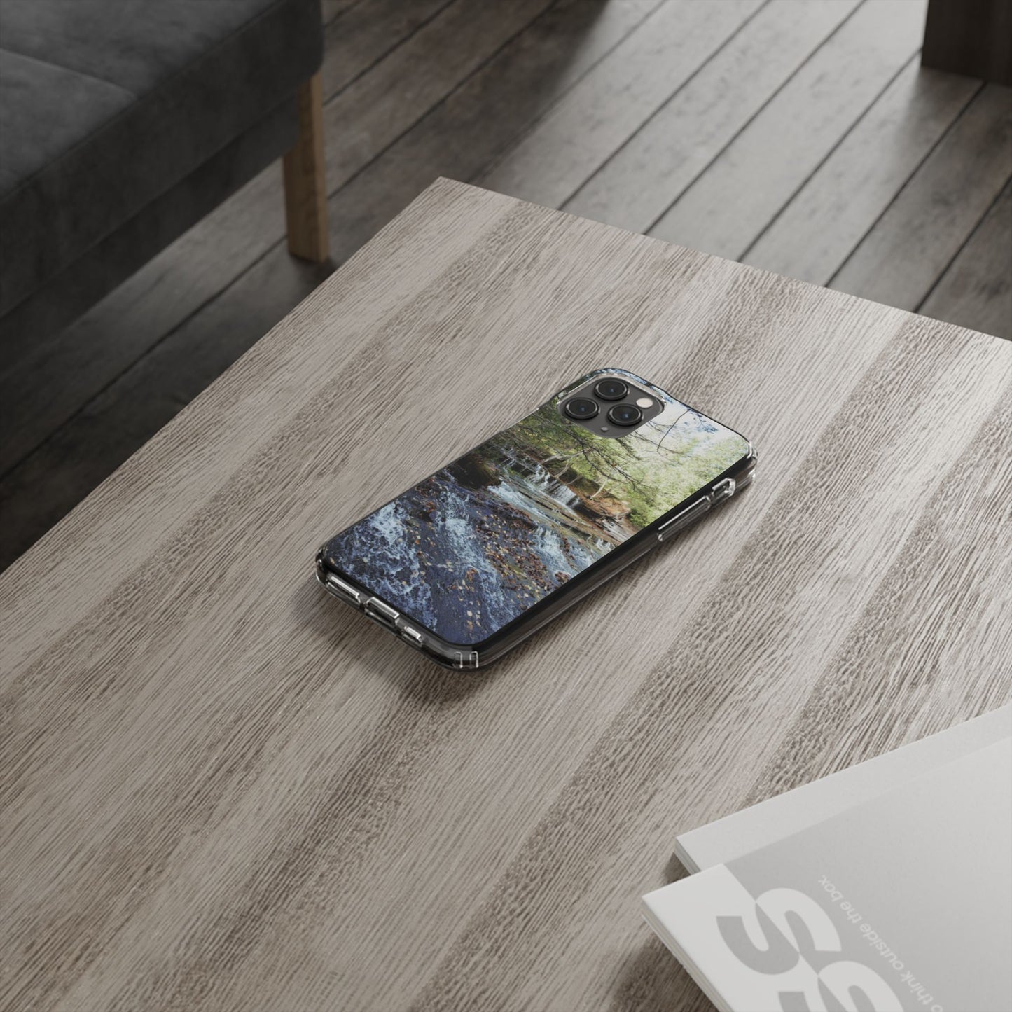 Clear Cases - Waterfall - iPhone 16 series, iPhone 15 series, iPhone 14 series, iPhone 13 series, IPhone 12 series