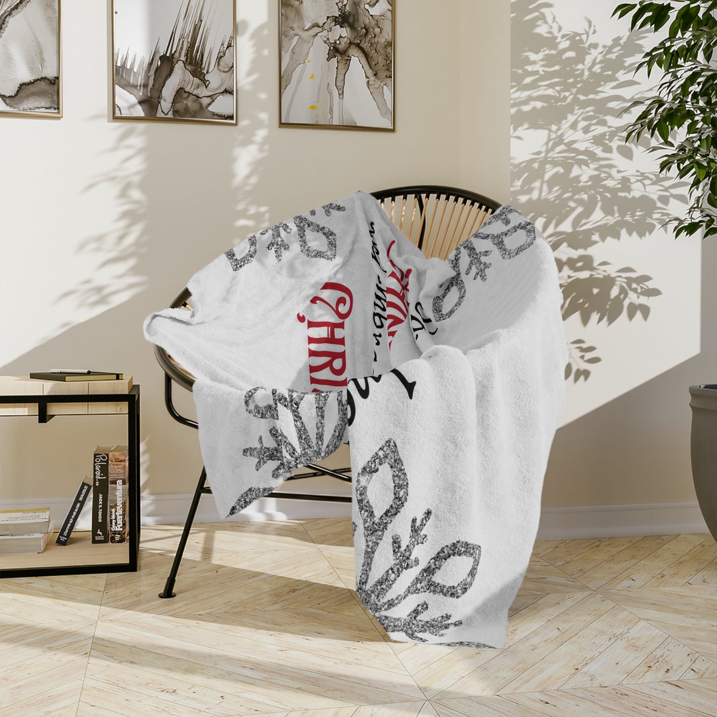 Velveteen Minky Blanket - Spread Kindness, Shine Brightly