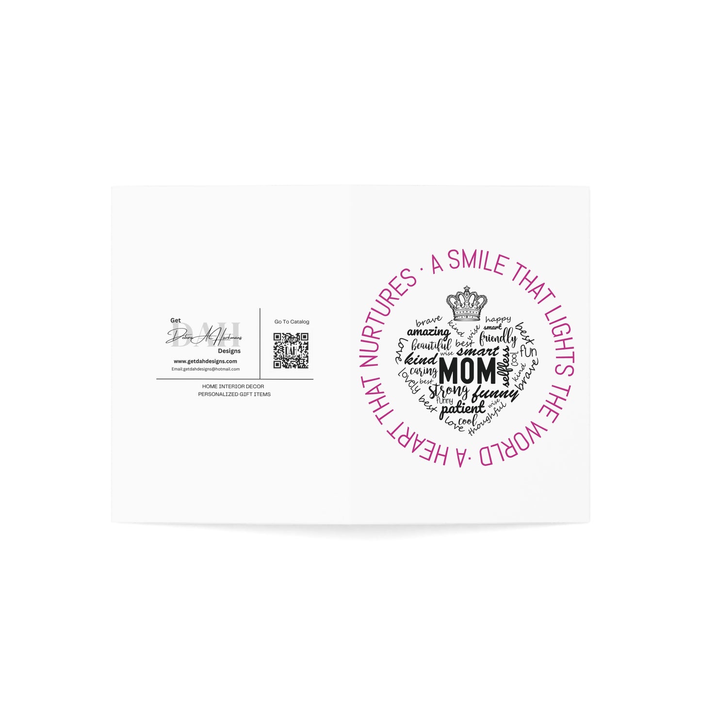 Greeting Cards (1 Card w/Envelope) MOM APPRECIATION WITH HIGH HEEL