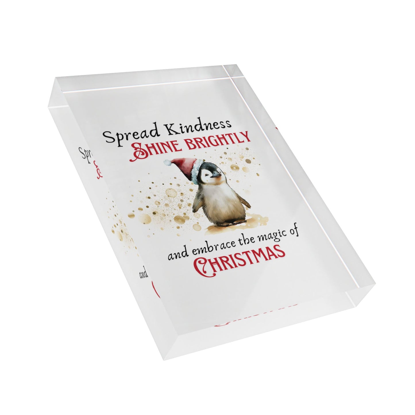 Photo Block - Magic of Christmas Penguin