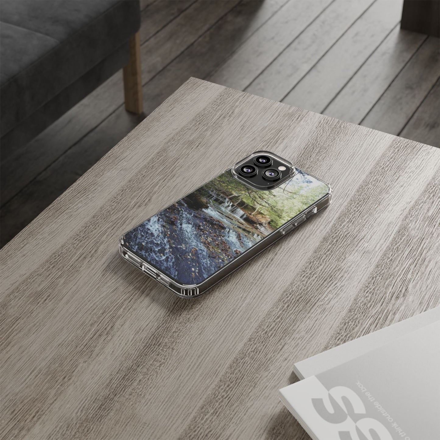 Clear Cases - Waterfall - iPhone 16 series, iPhone 15 series, iPhone 14 series, iPhone 13 series, IPhone 12 series