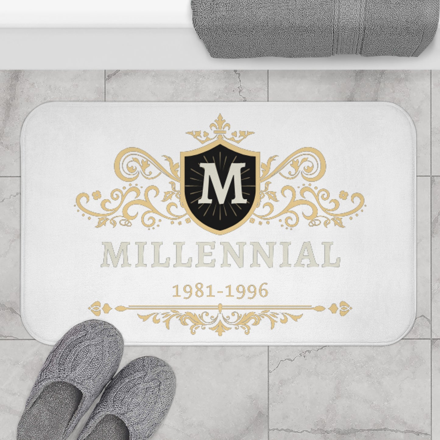 Bath Mat Millennial