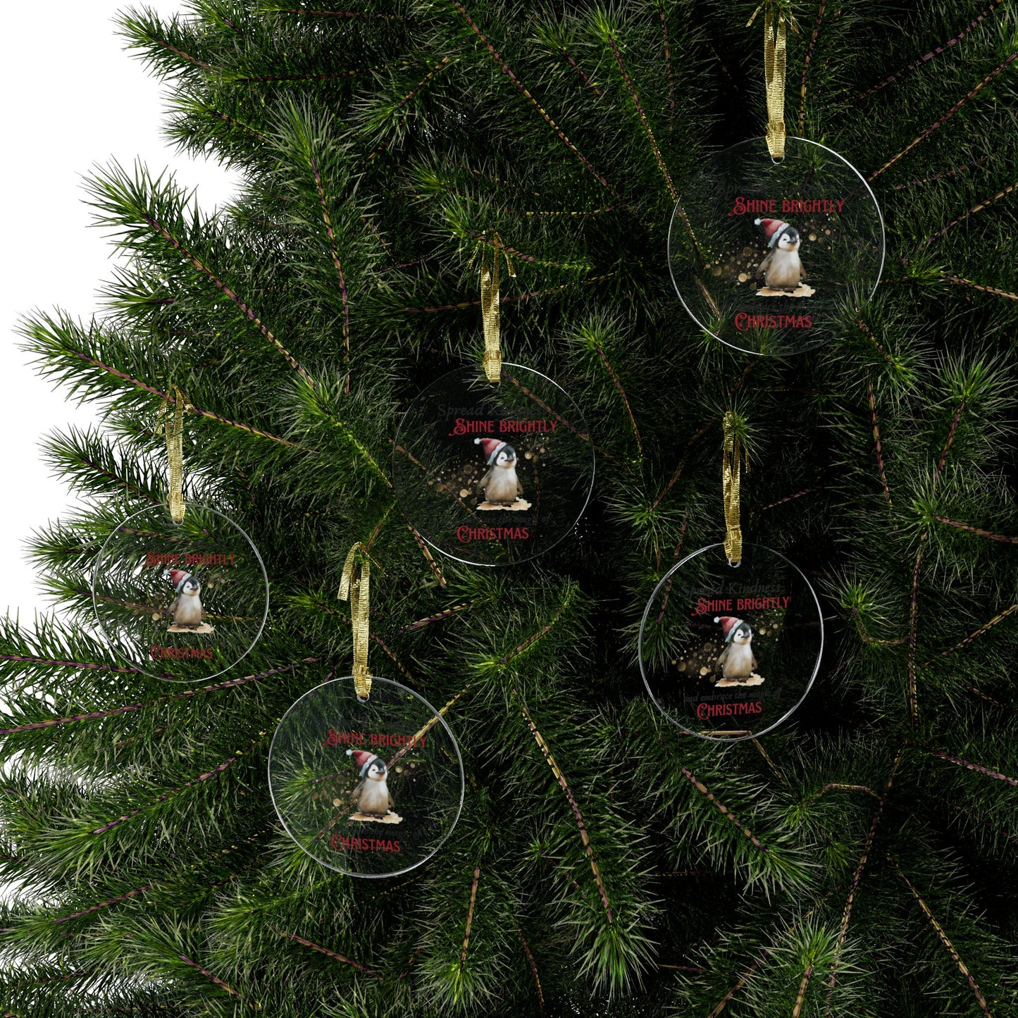 Acrylic Ornaments - Magic of Christmas Baby Penguin