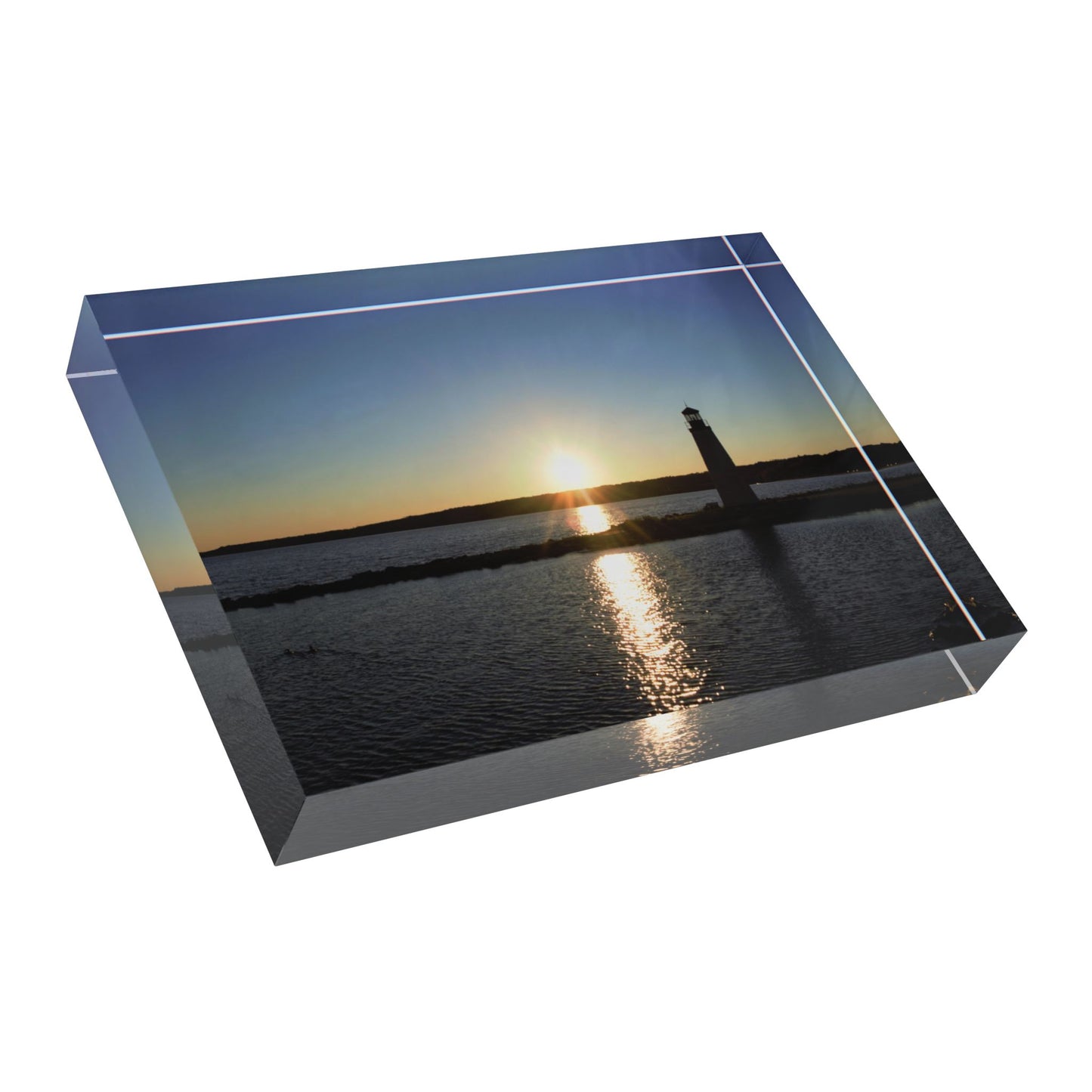 Photo Block - Sunset at Happy Rock
