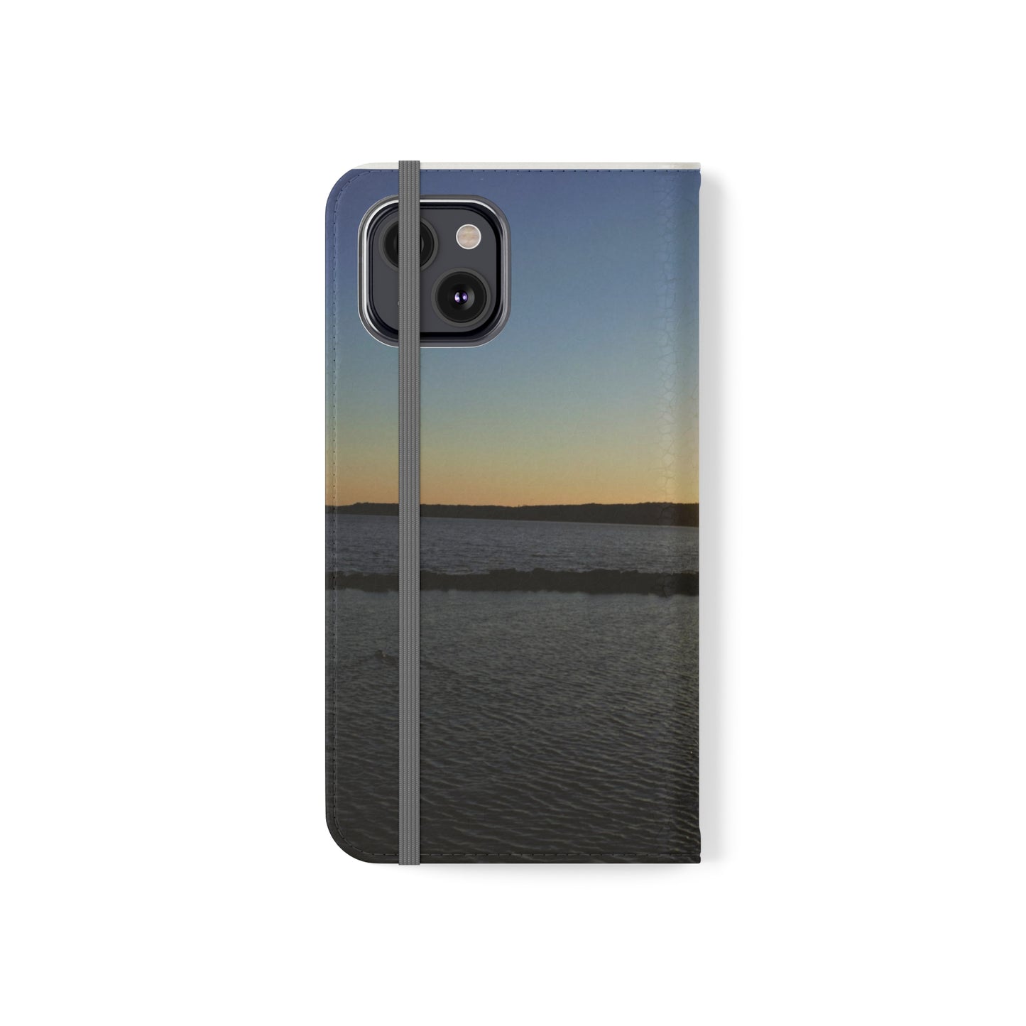 Flip Cases - Sunset Happy Rock - iPhone 13, iPhone 13 Mini, iPhone 13 Pro Max, Samsung Galaxy S22