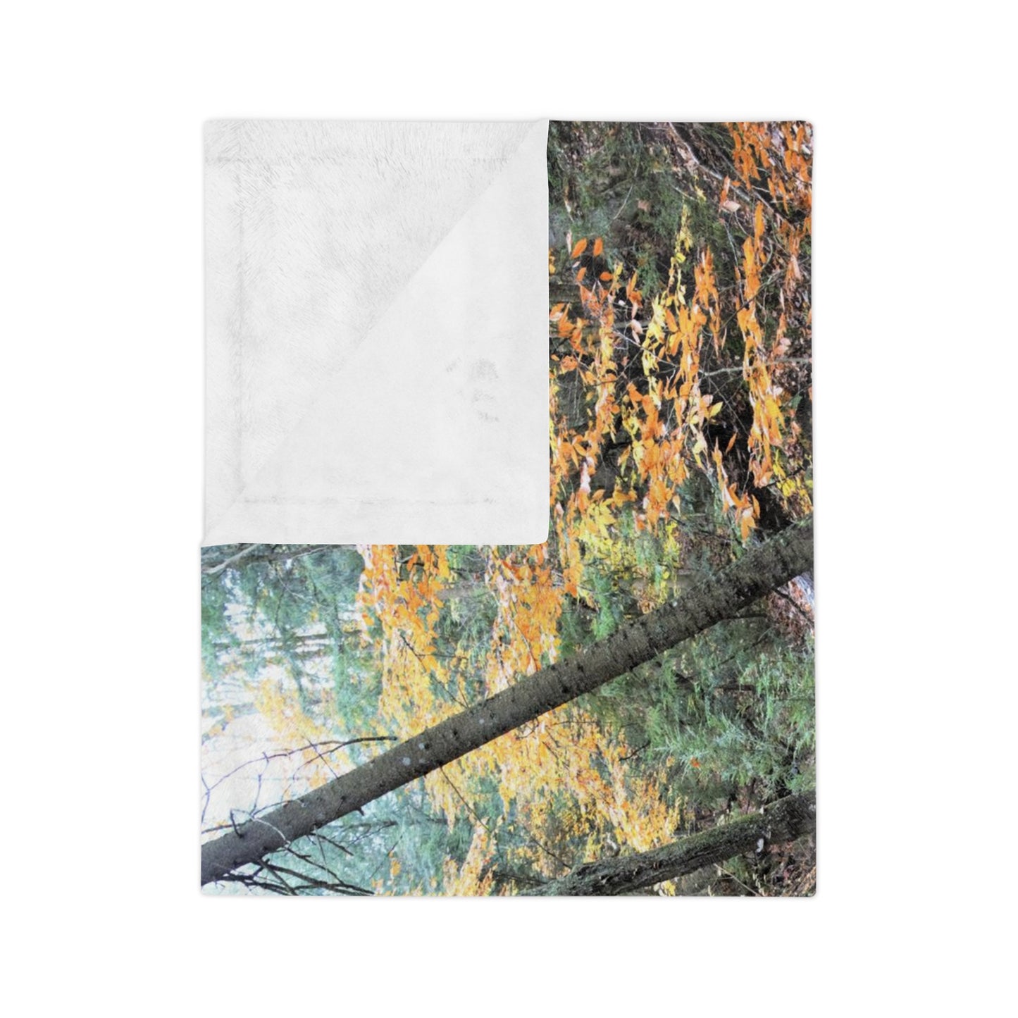 Velveteen Minky Blanket - Babbling Brook