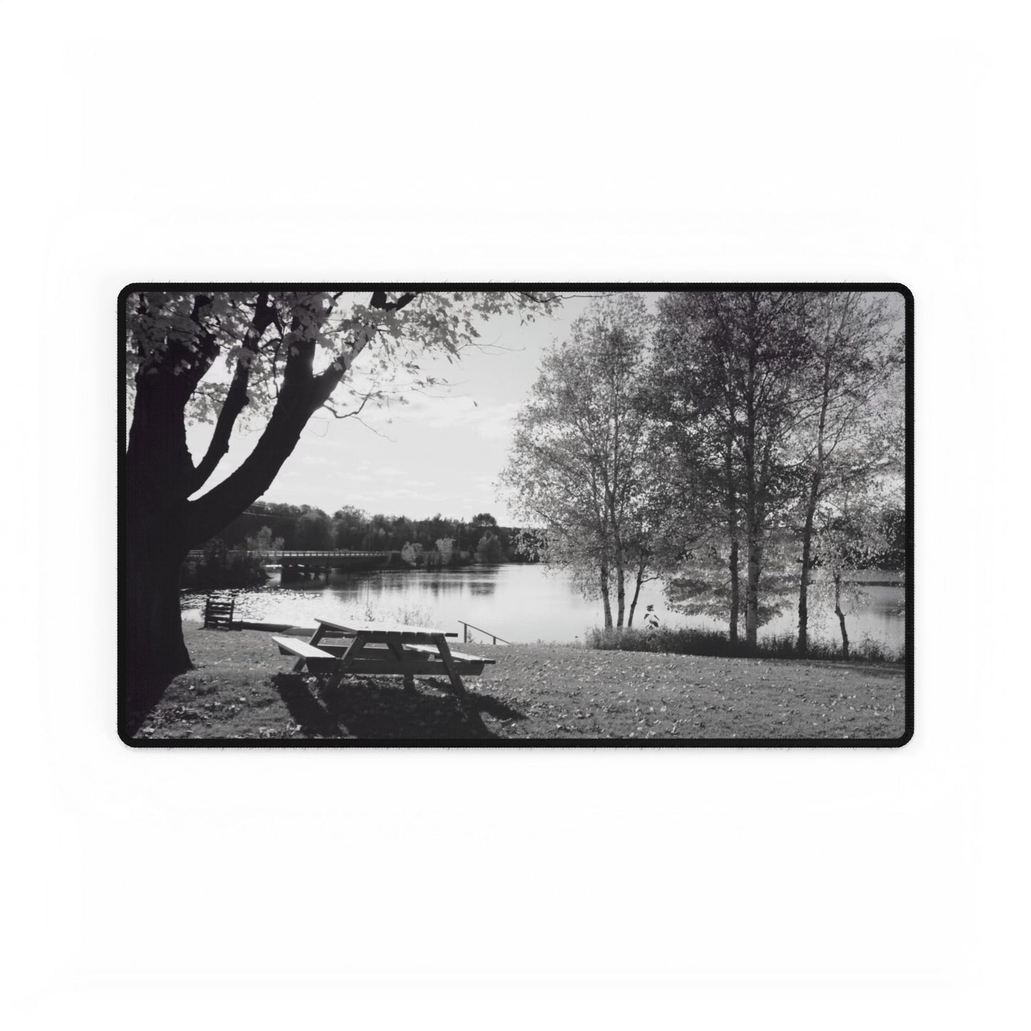Desk Mats- Picnic by the river