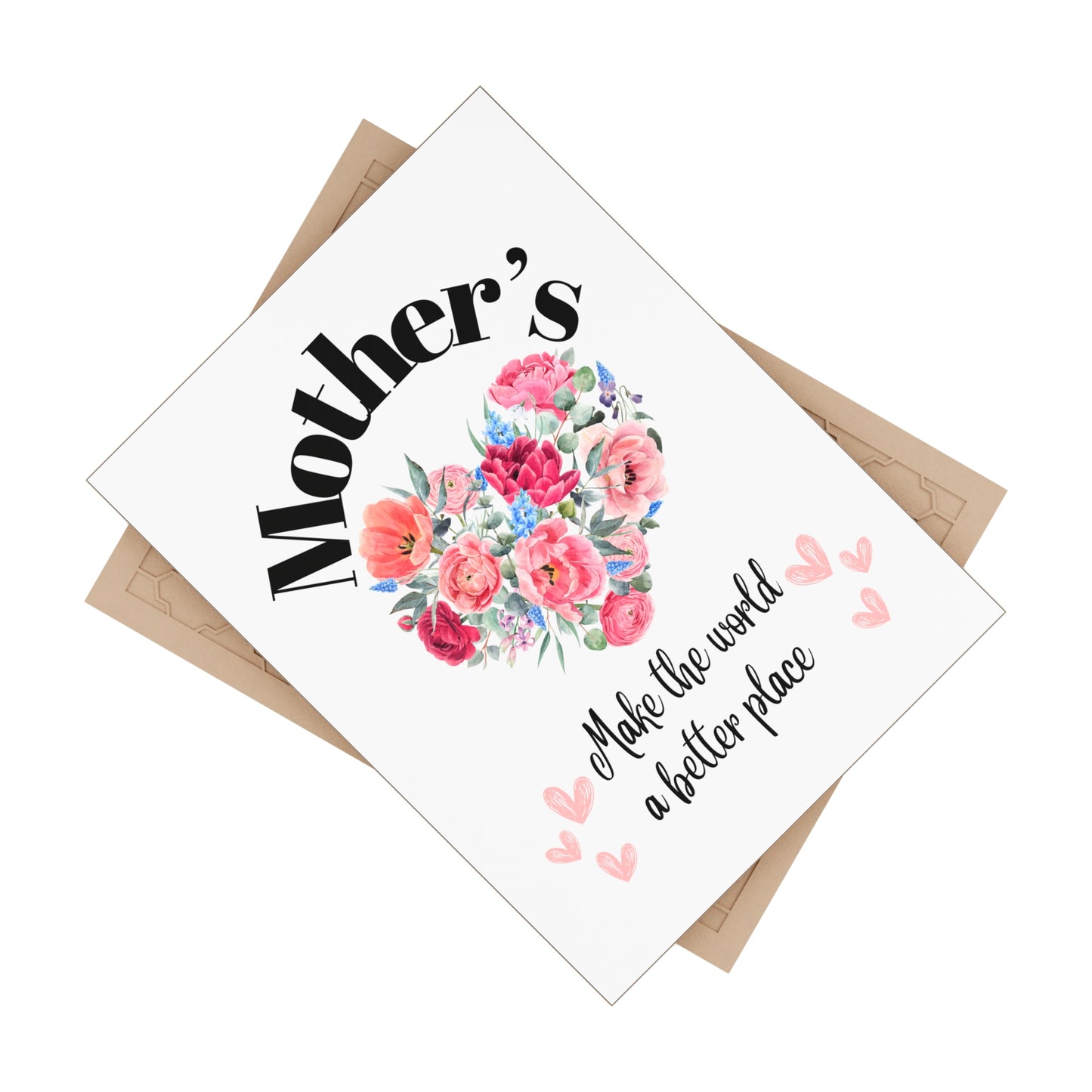 Ceramic Photo Size 6" x 8" Mother's make the world a better place