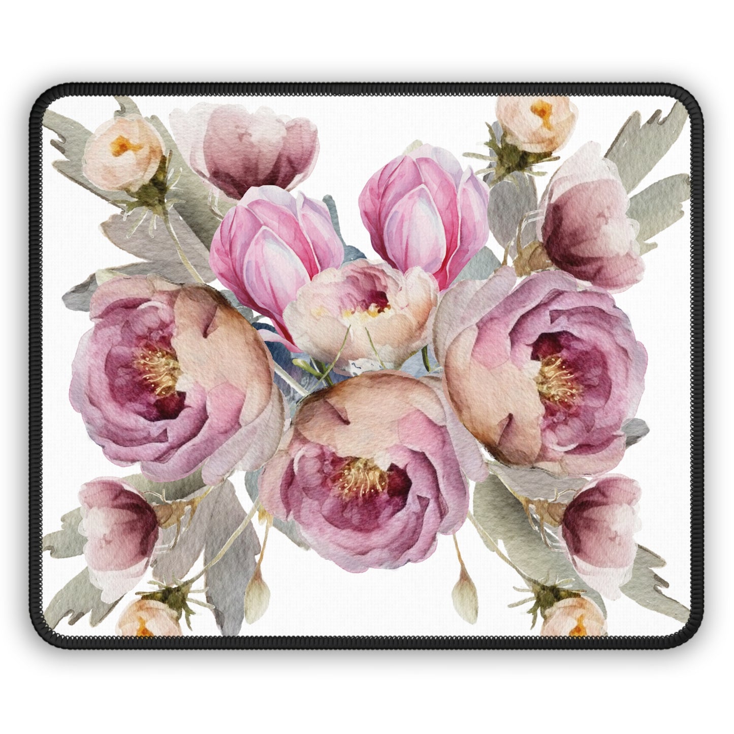 Gaming Mouse Pad- Pink Peonys