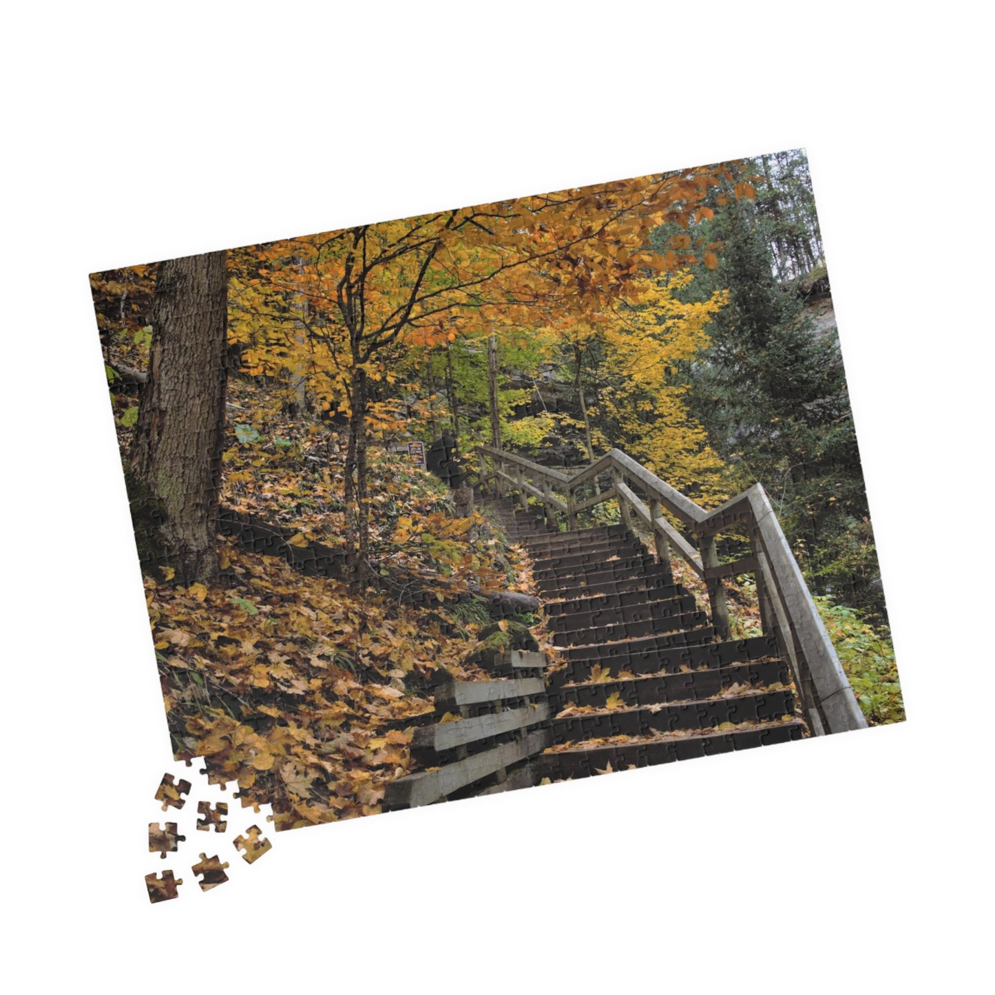 Puzzle (110, 252, 500, 1014-piece) Stairway to Fall