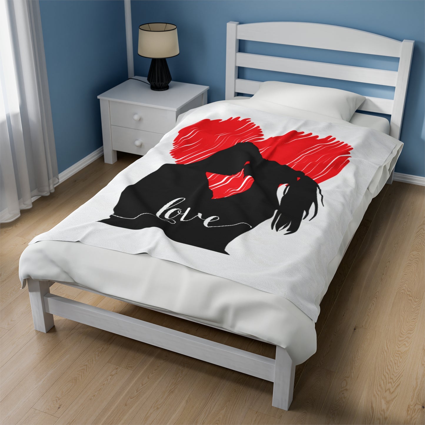 Velveteen Plush Blanket - Unconditional Love