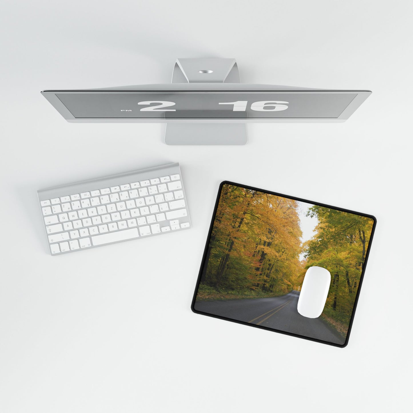 Desk Mats- Golden road