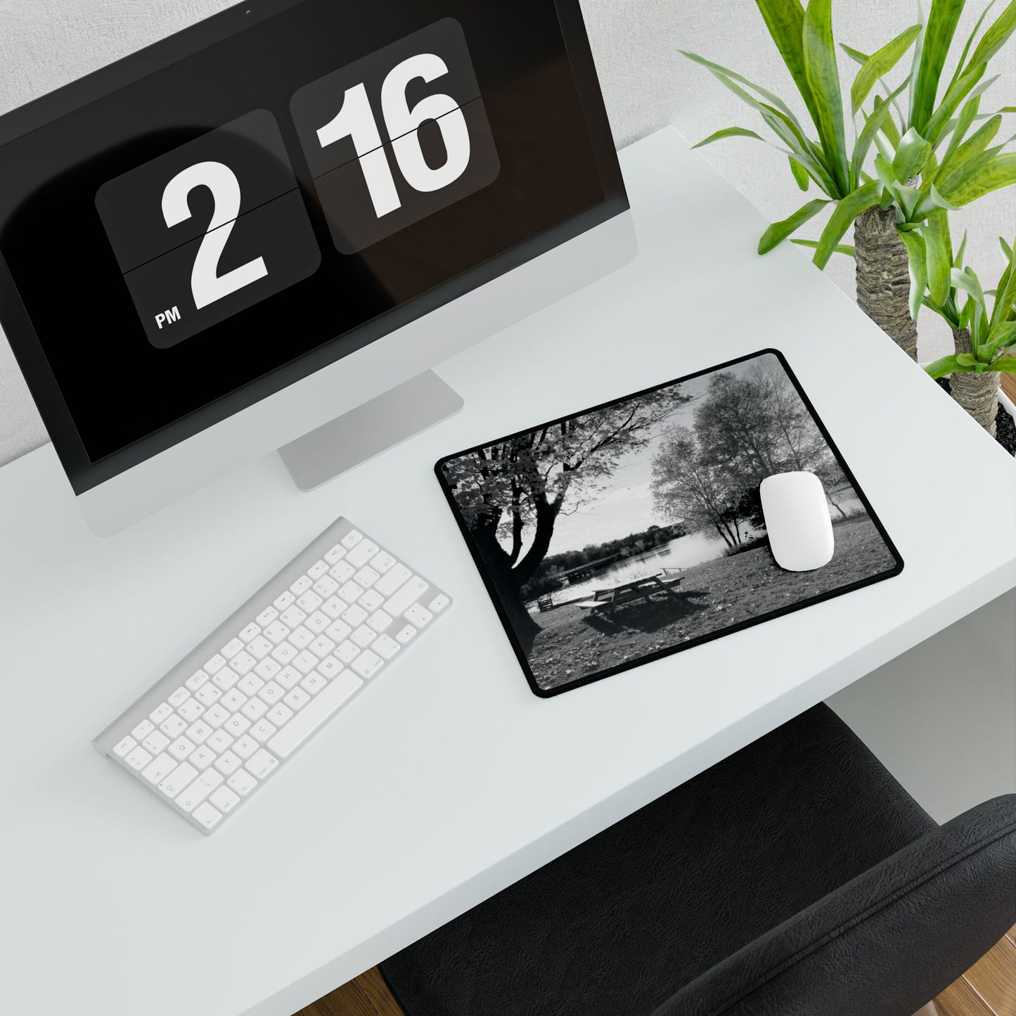 Desk Mats- Picnic by the river