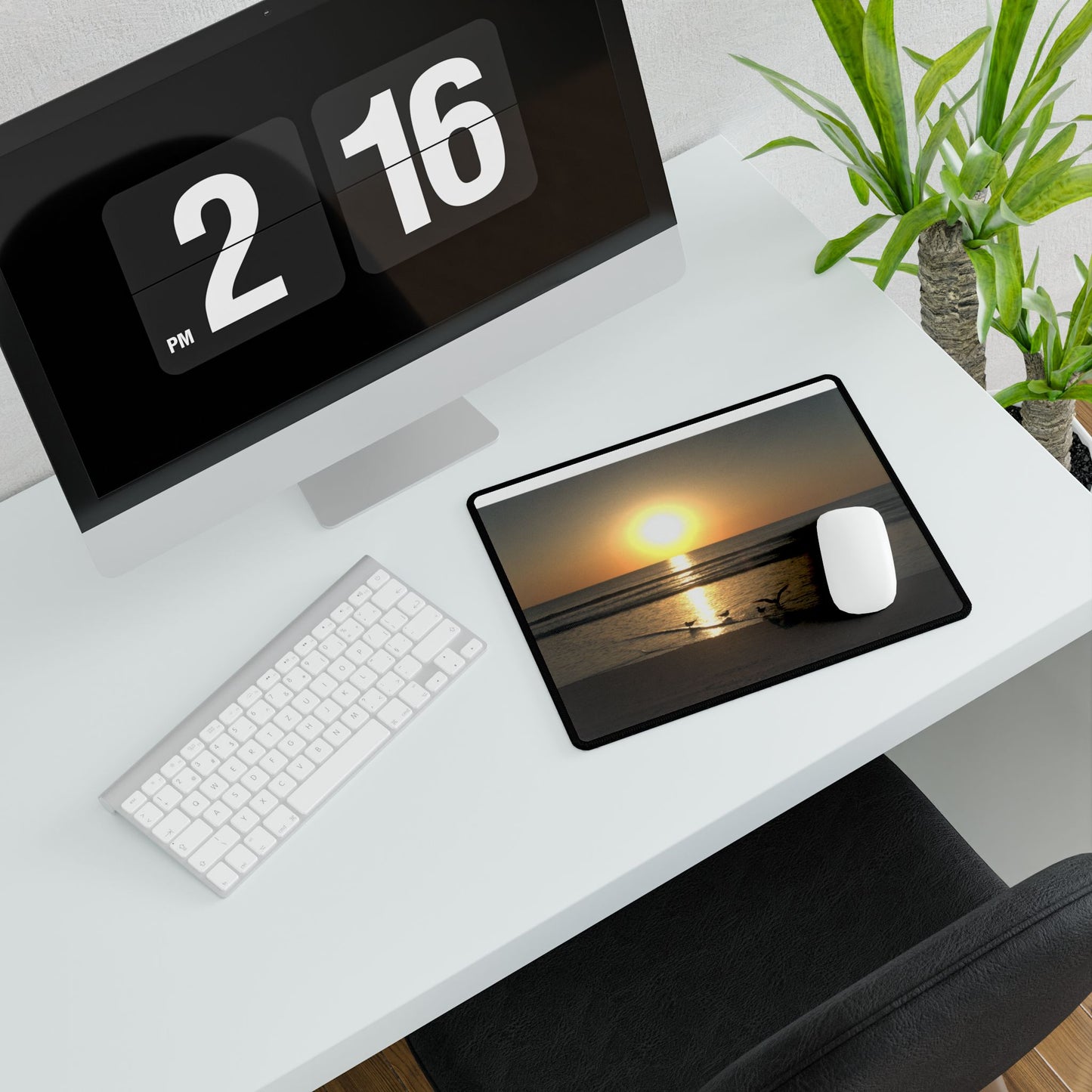 Desk Mat - Sunrise Splish Splash