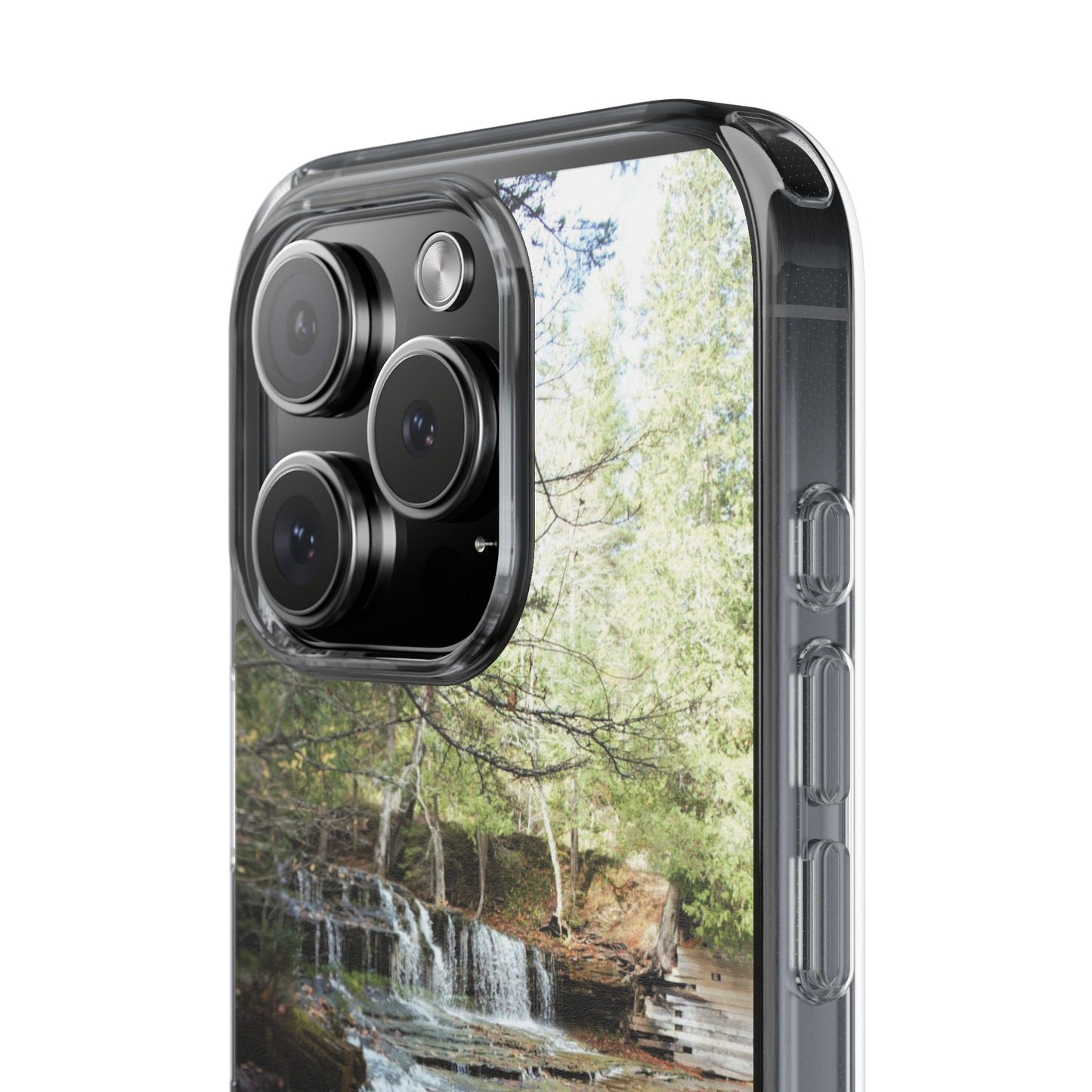 Clear Cases - Waterfall - iPhone 16 series, iPhone 15 series, iPhone 14 series, iPhone 13 series, IPhone 12 series