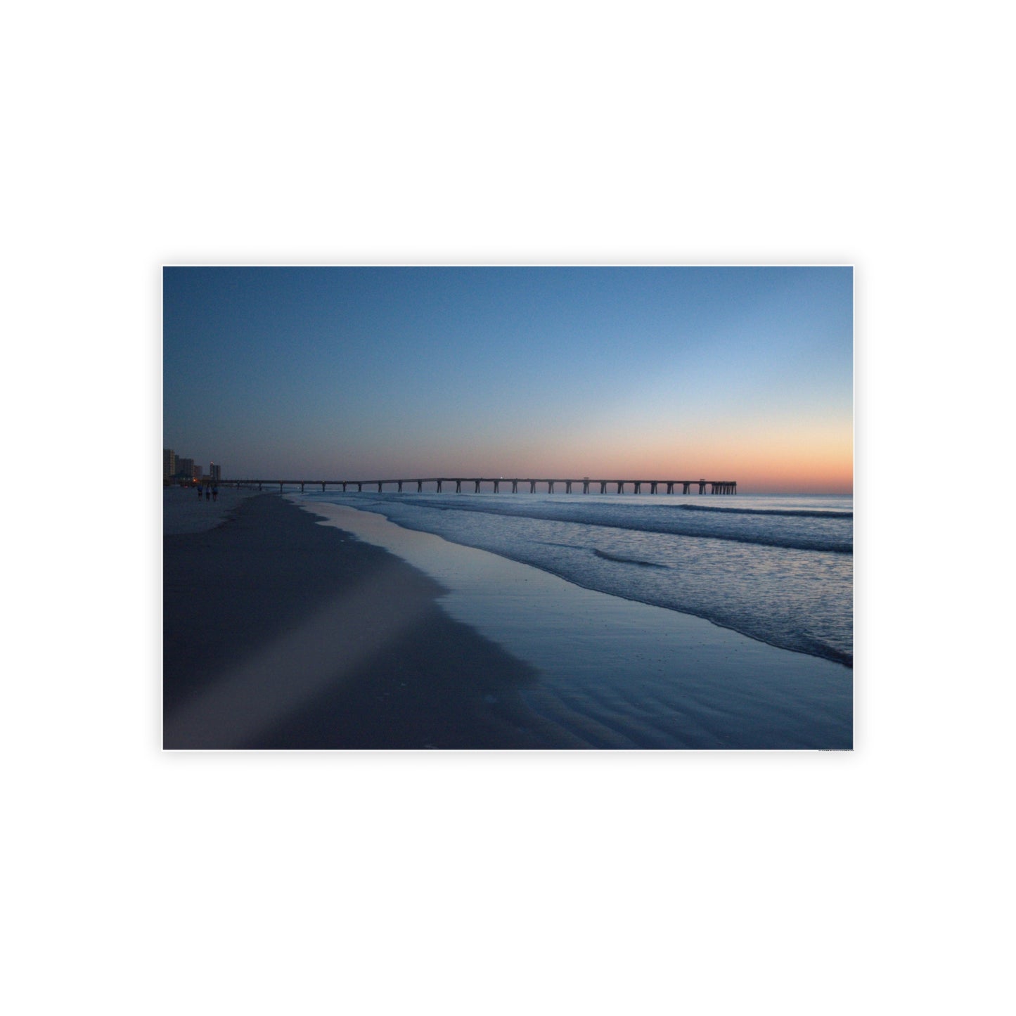 Gloss Posters - Blue hour at the Pier