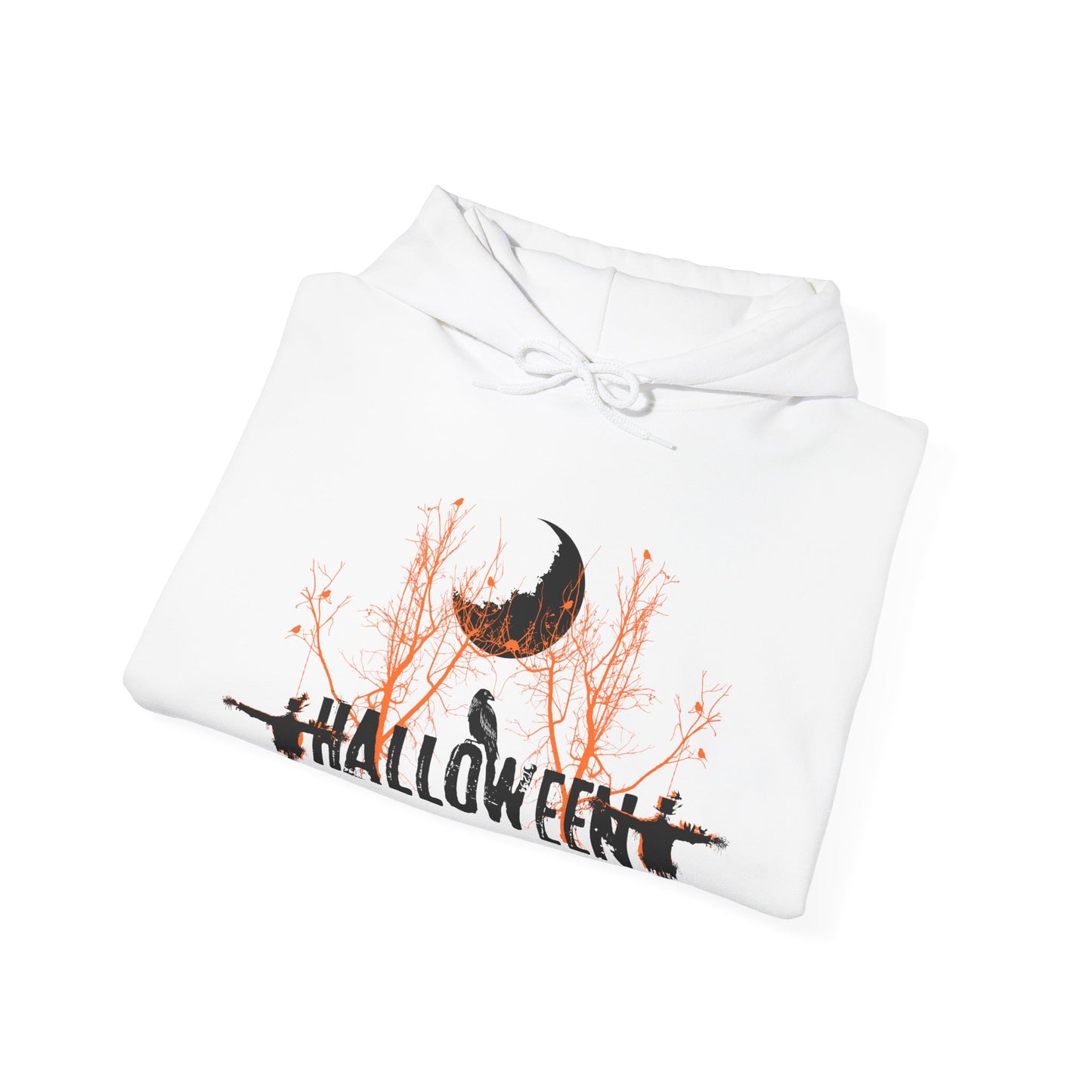 Master Unisex Heavy Blend™ Hoodie – Scarecrow Halloween Sweatshirt | Cozy Fall & Spooky Season Style