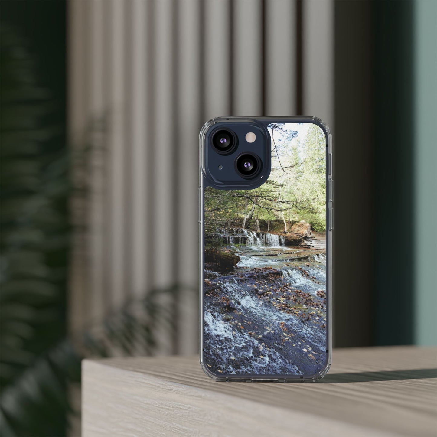 Clear Cases - Waterfall - iPhone 16 series, iPhone 15 series, iPhone 14 series, iPhone 13 series, IPhone 12 series