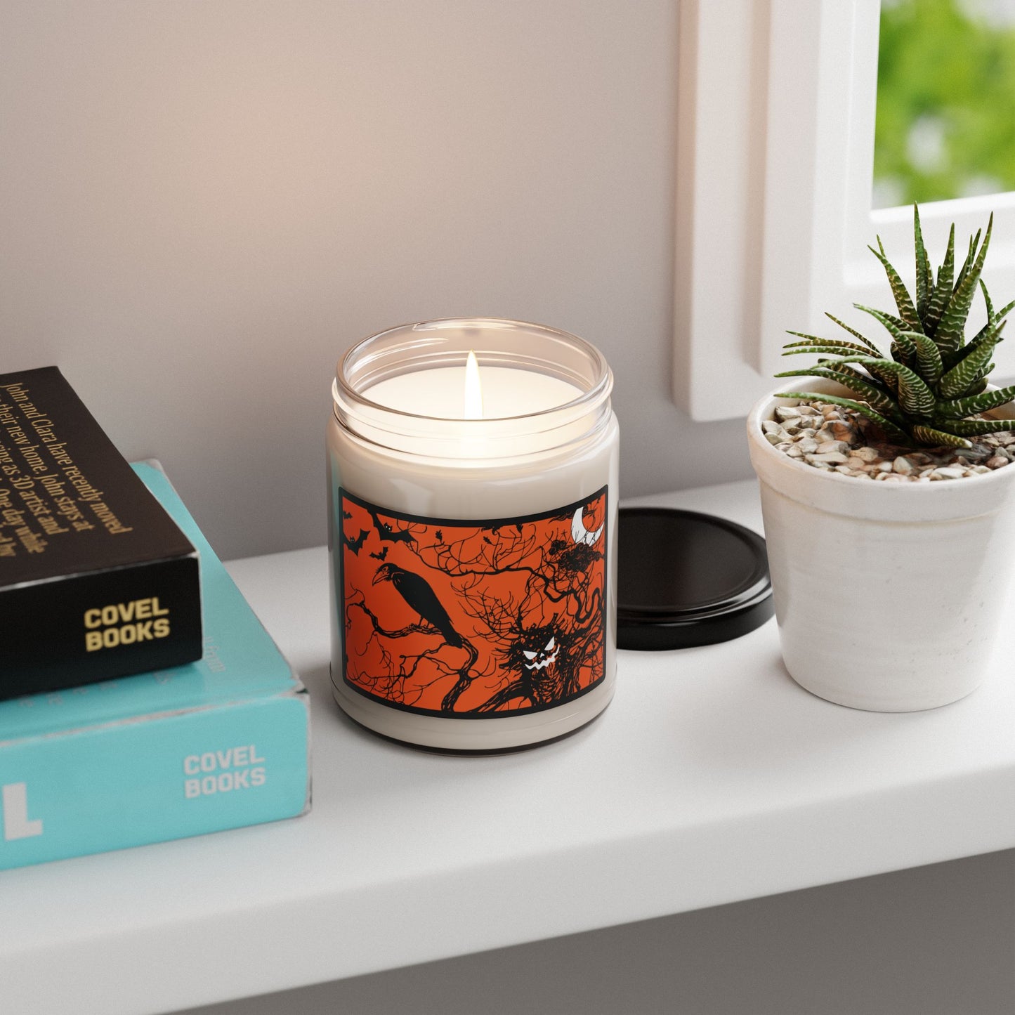 Scented Soy Candle, Scary Halloween