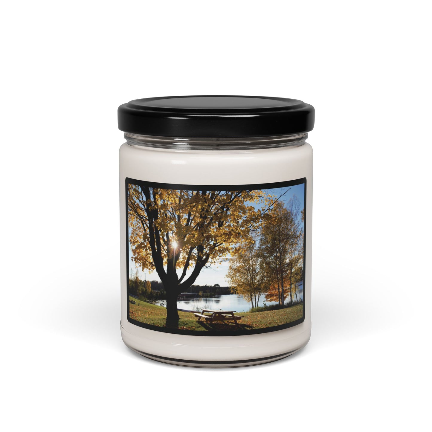 Scented Soy Candle, Fall Colors by the River