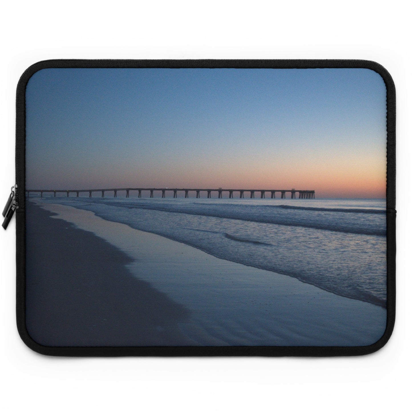 Laptop Sleeve - Blue hour at the pier
