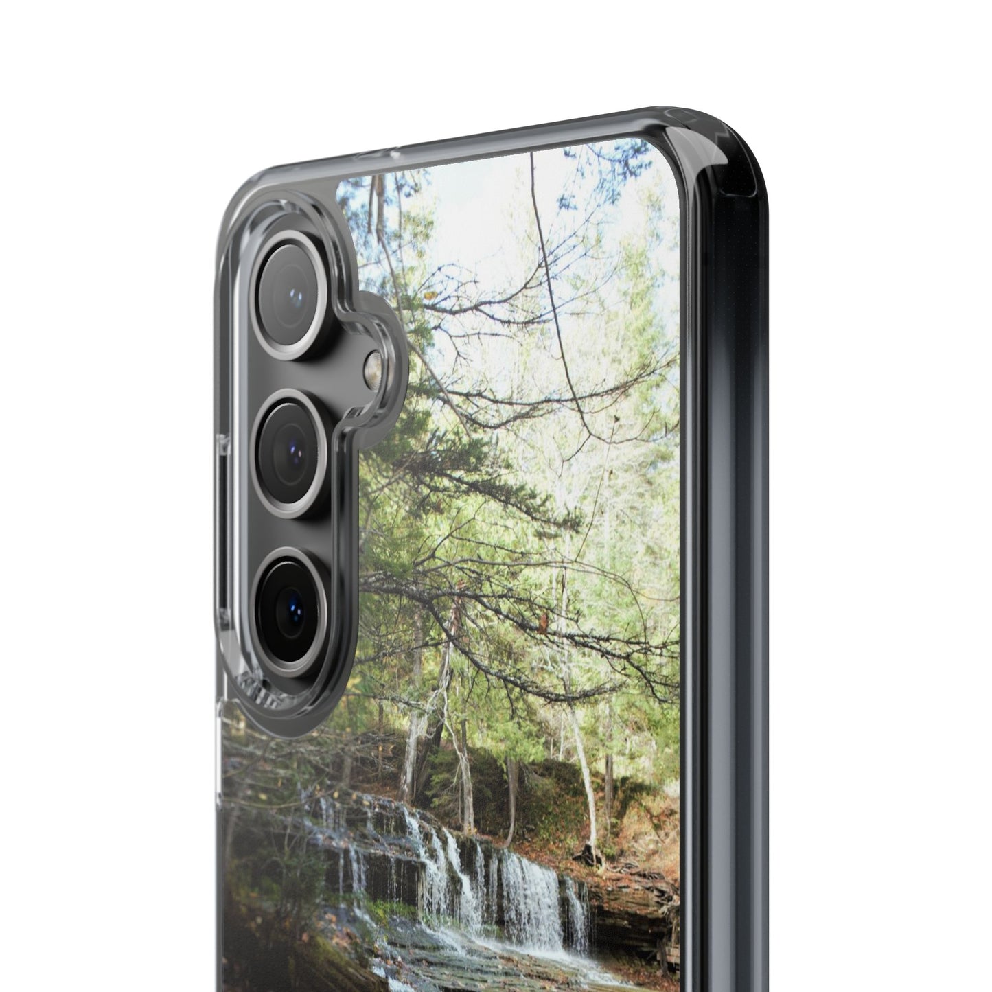Clear Cases - Samsung Galaxy Series, Plus and Untra, S24, S23, S22, S21 - Waterfall