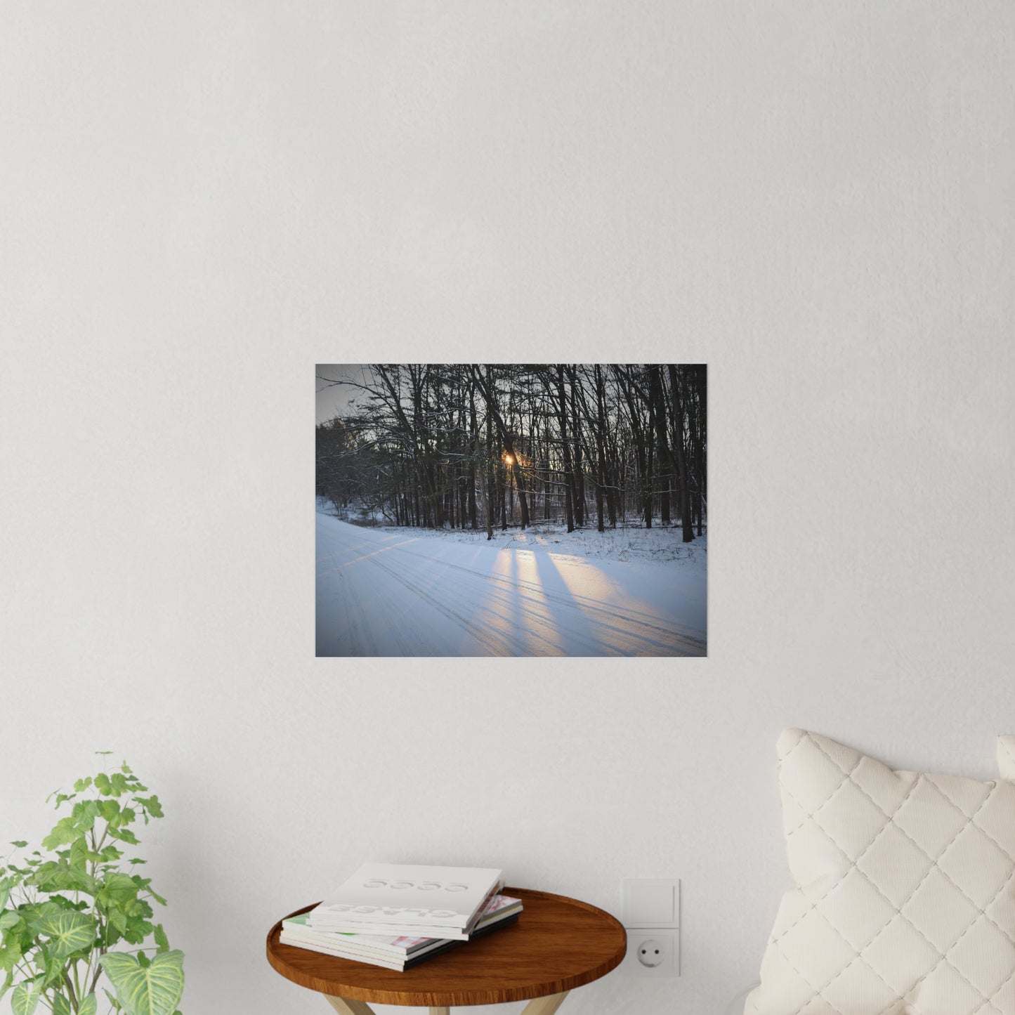 Wall Decals Winter Sun Beams