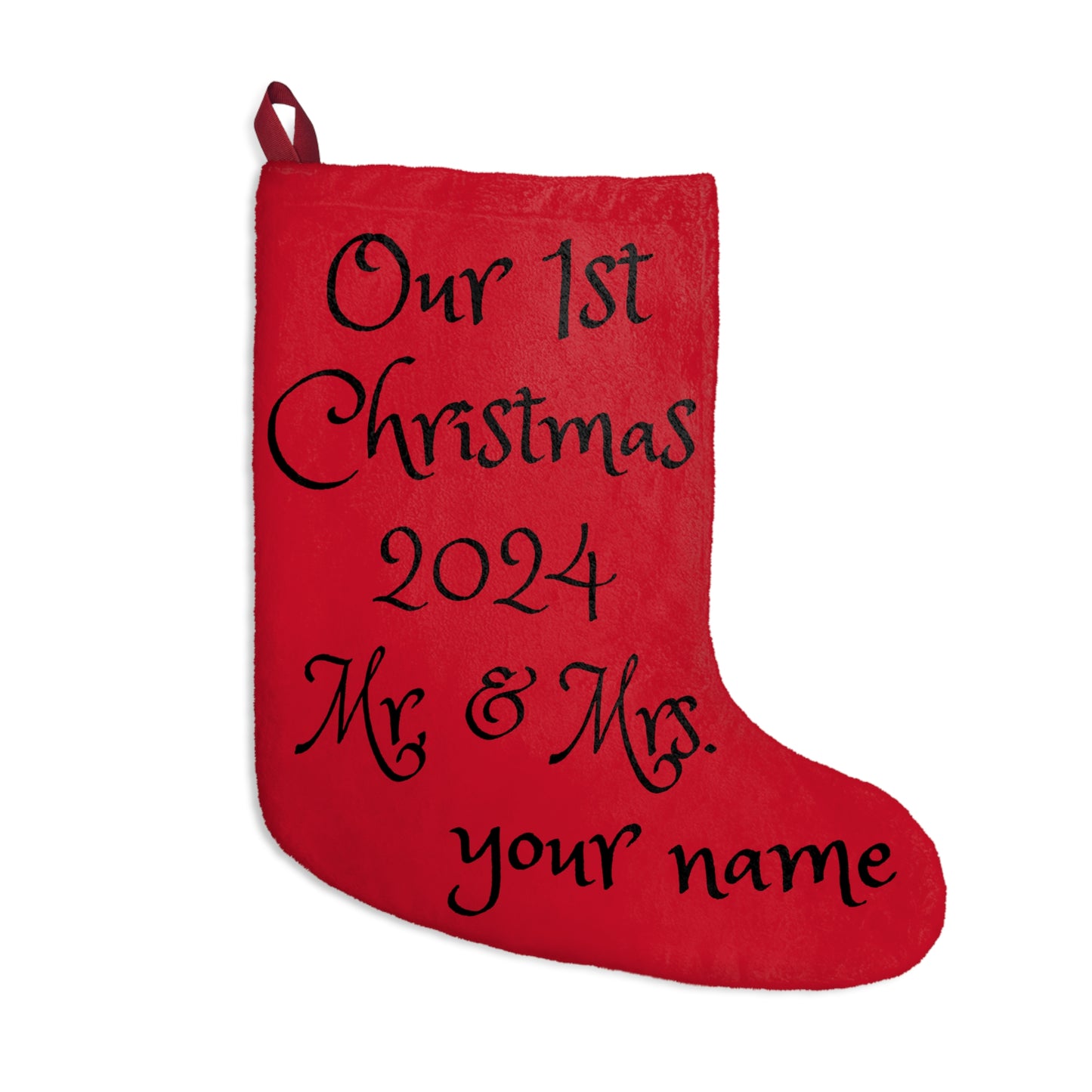 Our 1st Christmas Stockings - Personalized