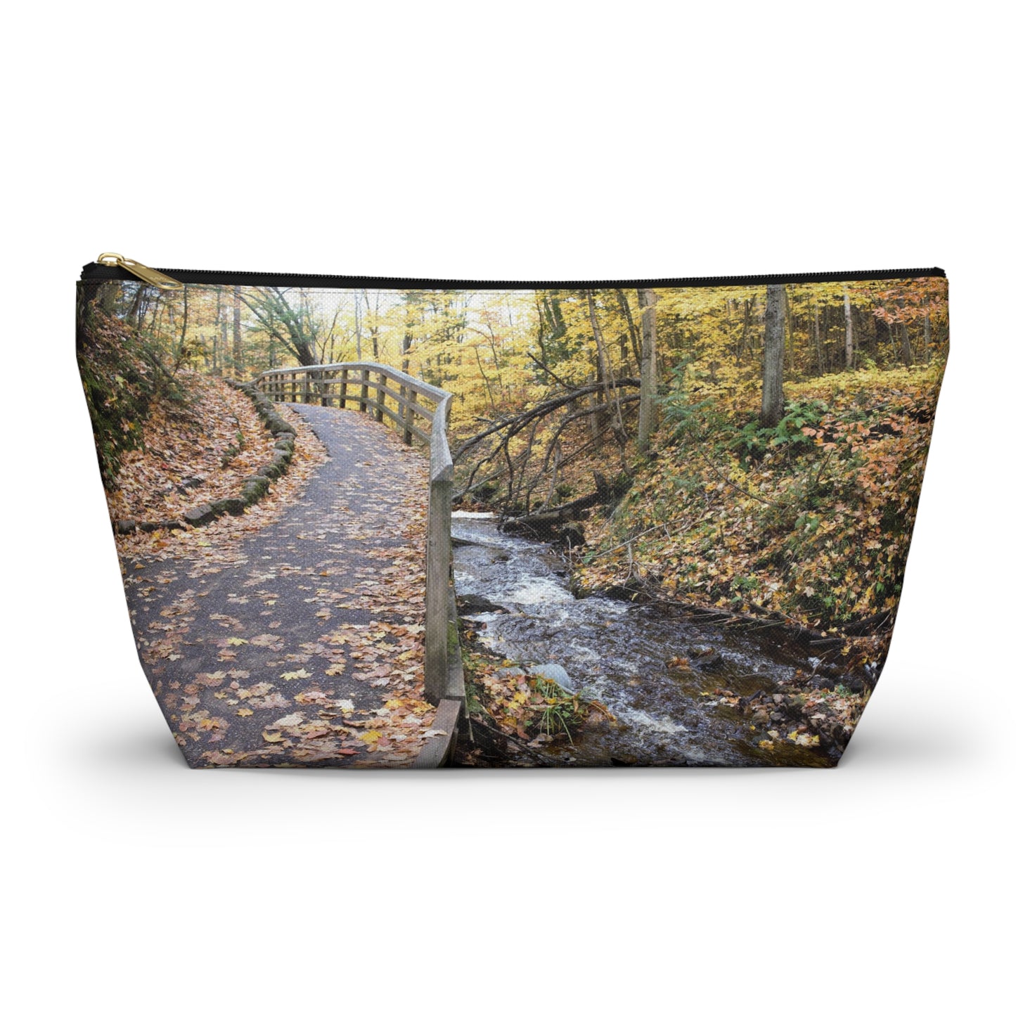Accessory Pouch w T-bottom Walk to the fall