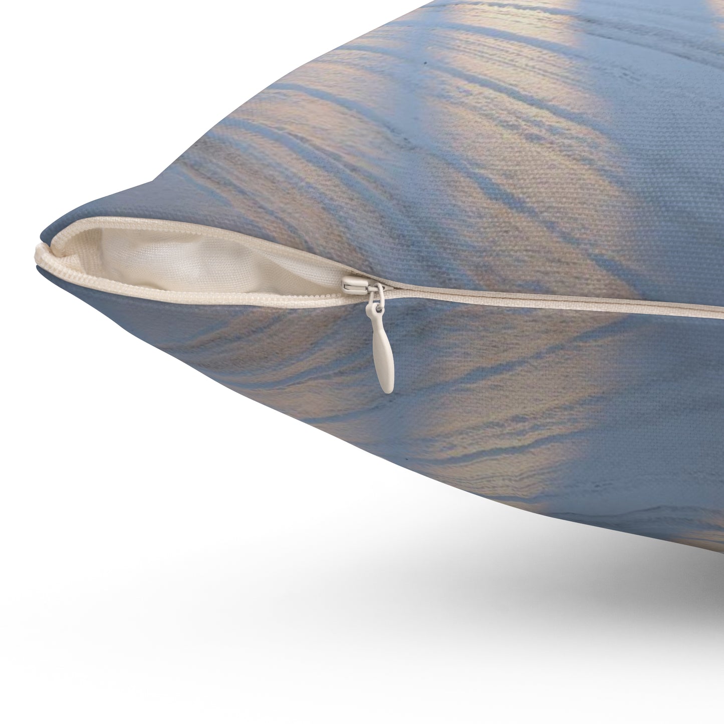 Spun Polyester Square Pillow Winter Sun Beams
