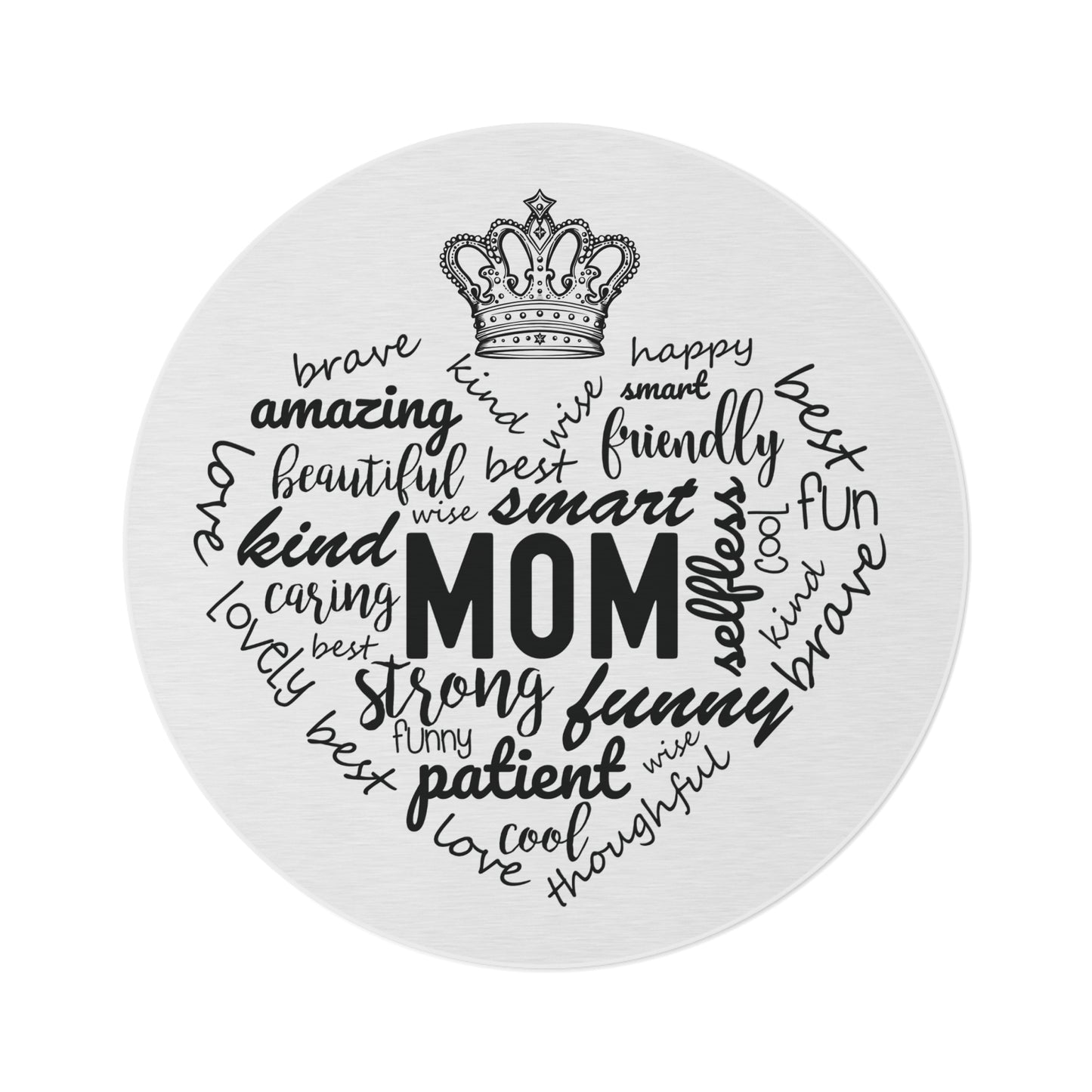 Round Rug - MOM Appreciation