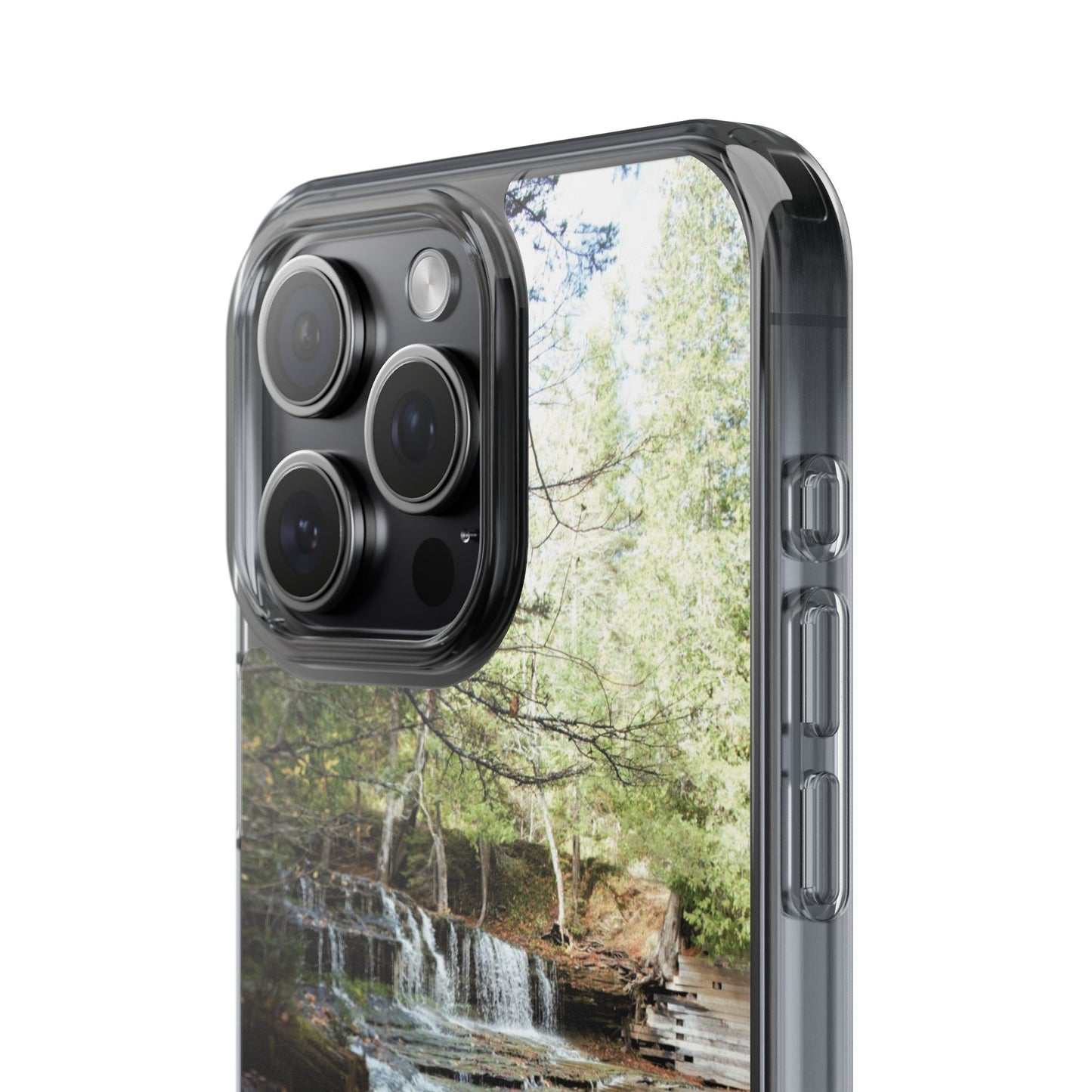 Clear Cases - Waterfall - iPhone 16 series, iPhone 15 series, iPhone 14 series, iPhone 13 series, IPhone 12 series