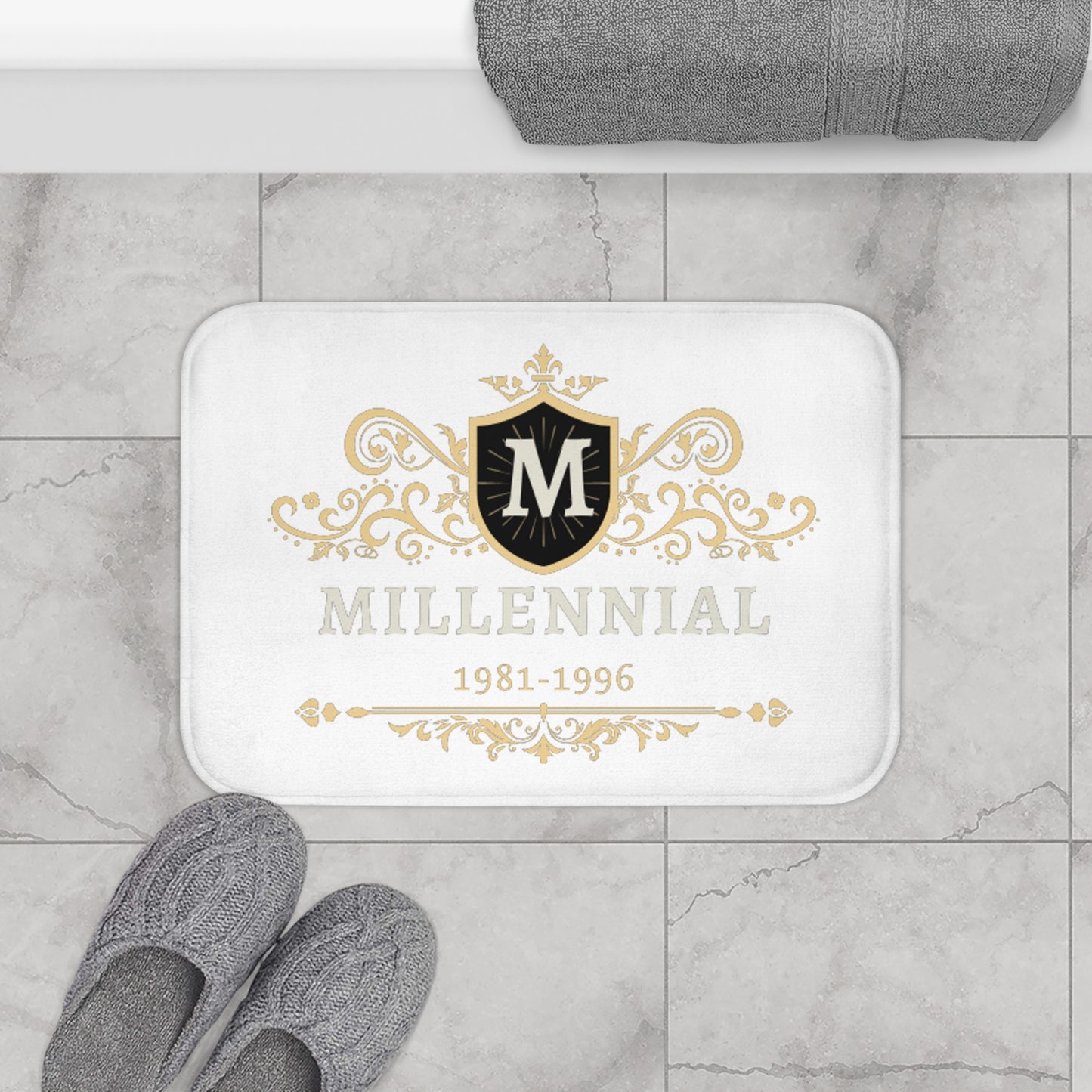 Bath Mat Millennial