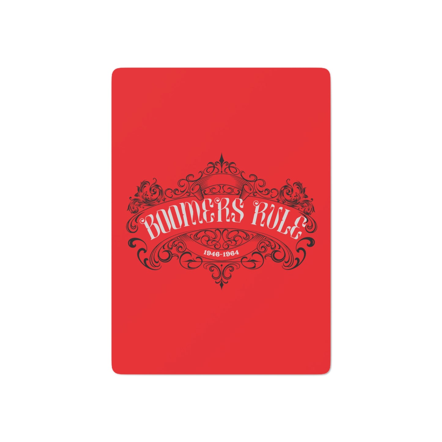 Poker Cards Boomers Rule