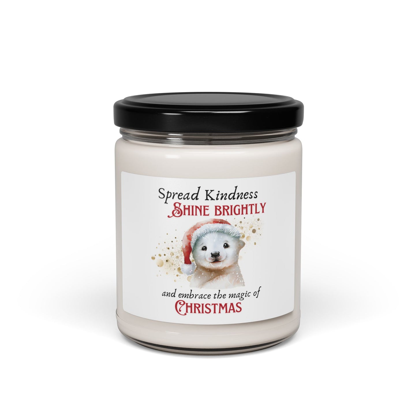 Scented Soy Candle - Baby Seal and the Magie of Christmas