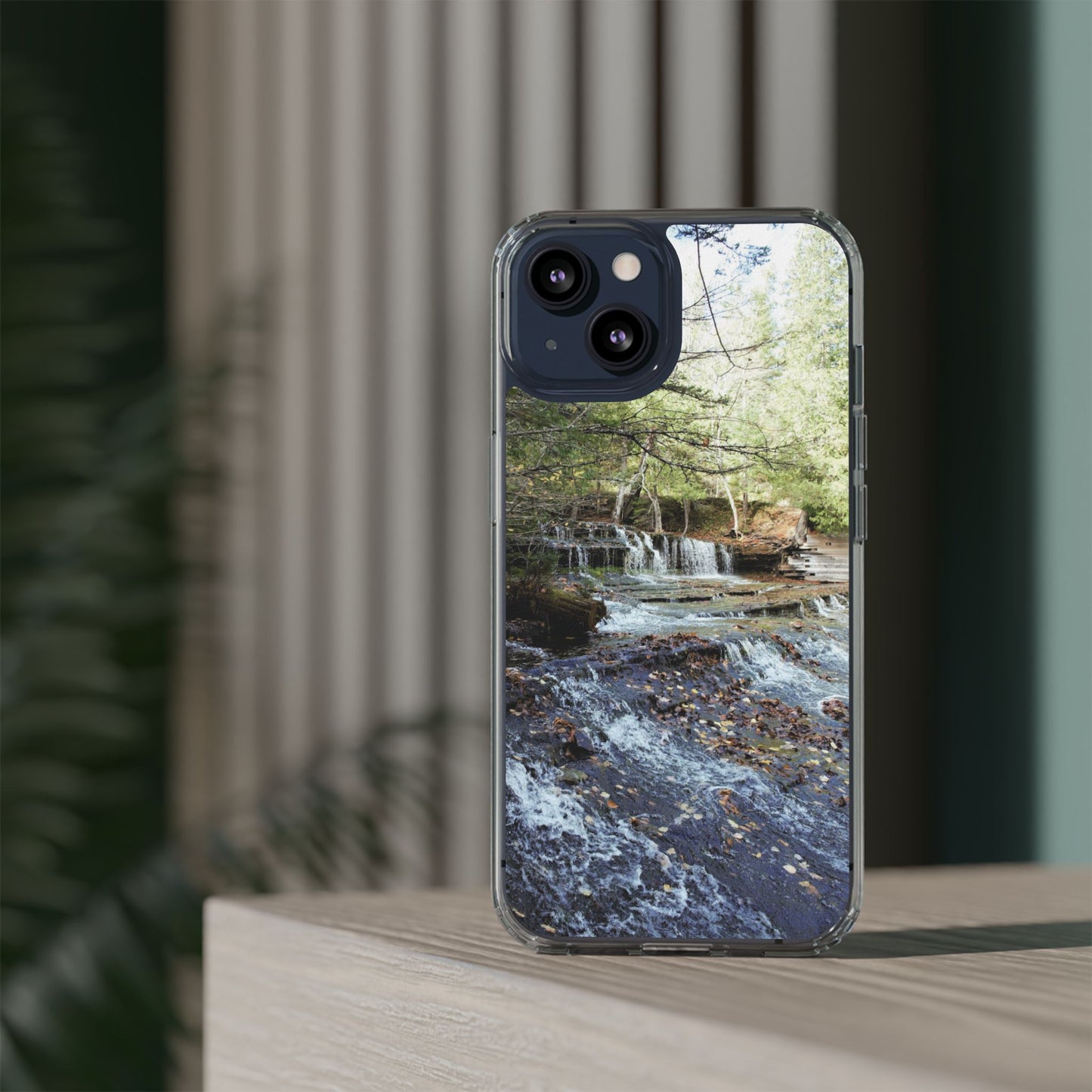 Clear Cases - Waterfall - iPhone 16 series, iPhone 15 series, iPhone 14 series, iPhone 13 series, IPhone 12 series