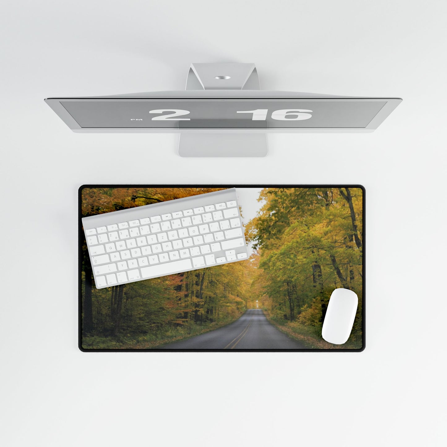 Desk Mats- Golden road